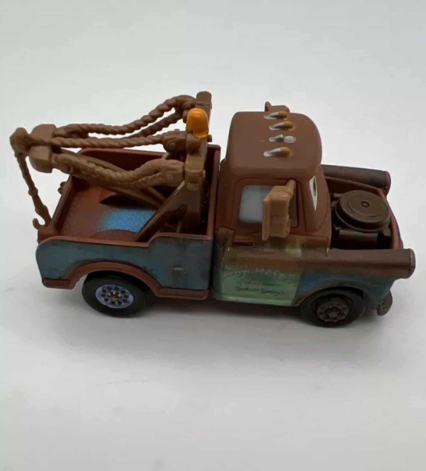 Disney Pixar Cars Mater Tow Truck Vehicle Figure Toy 1:55 - Thumbnail 2