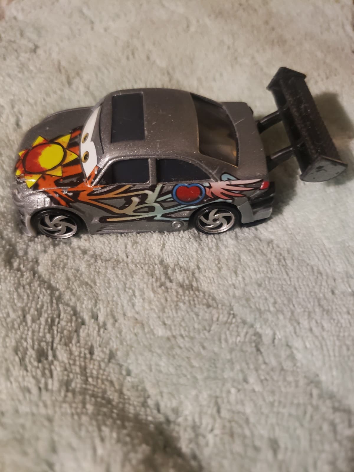 Disney Pixar Cars Toy Retired Tokyo Japan Graffiti Manji Retired As Is - Thumbnail 2