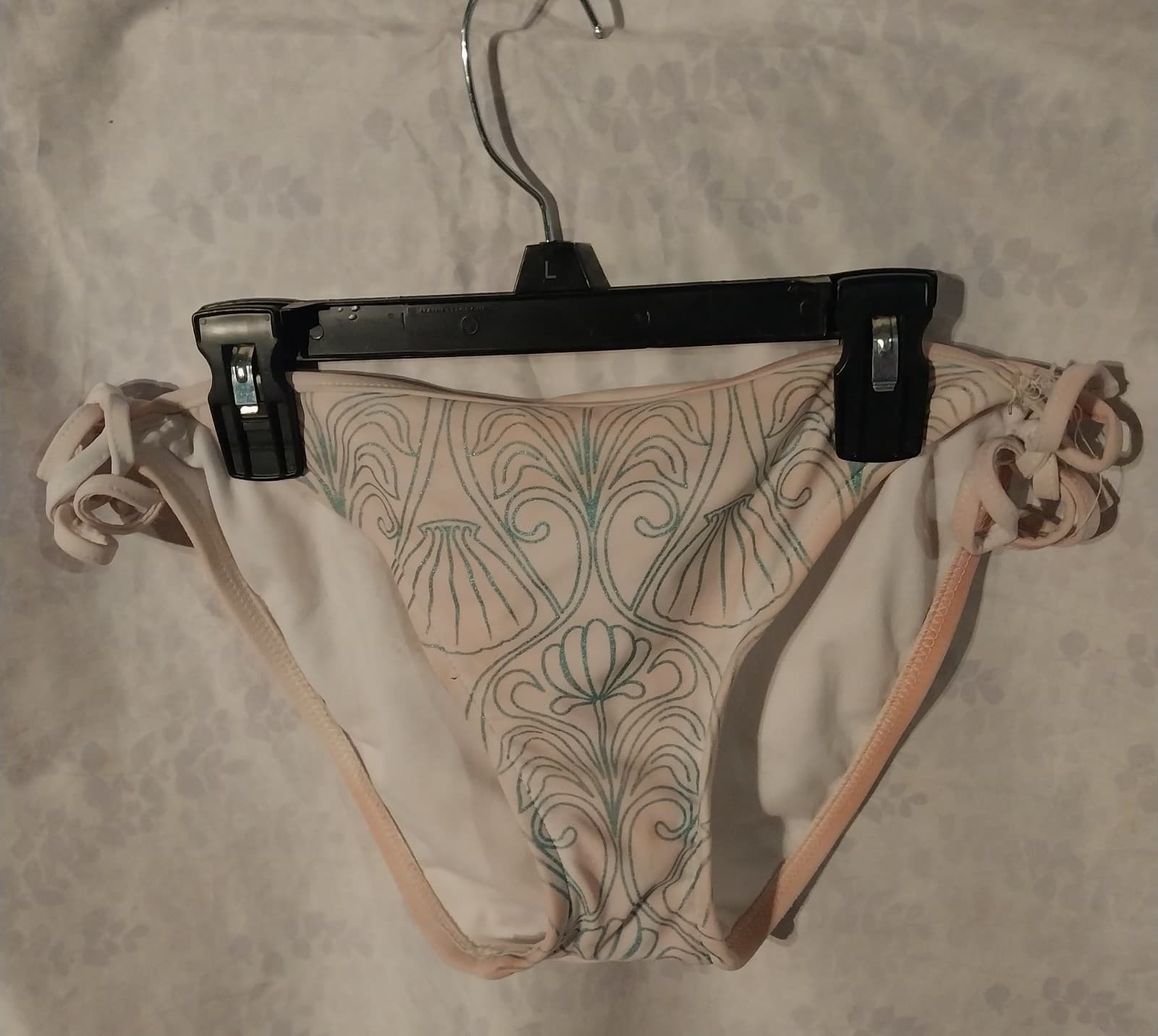 Pink & Teal Colored Bikini - Thumbnail 5