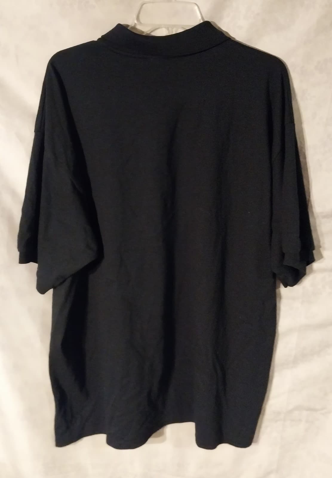 Gildan Black Polo Shirt. Size XL - Thumbnail 3