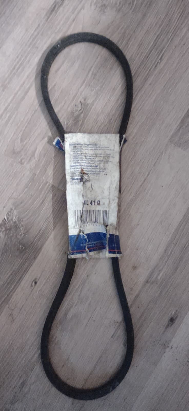 4L410 Master Mechanic Black Wrapped V-Belt 1/2" x 41" - Thumbnail 2