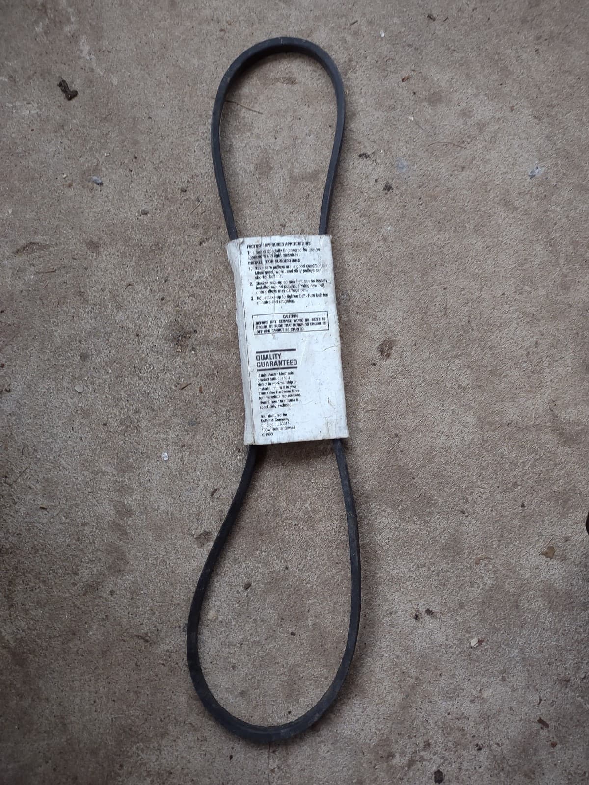 Master Mechanic 3L460 Light Duty V-Belt 3/8"x 46", 10mm x 1168mm - Thumbnail 2