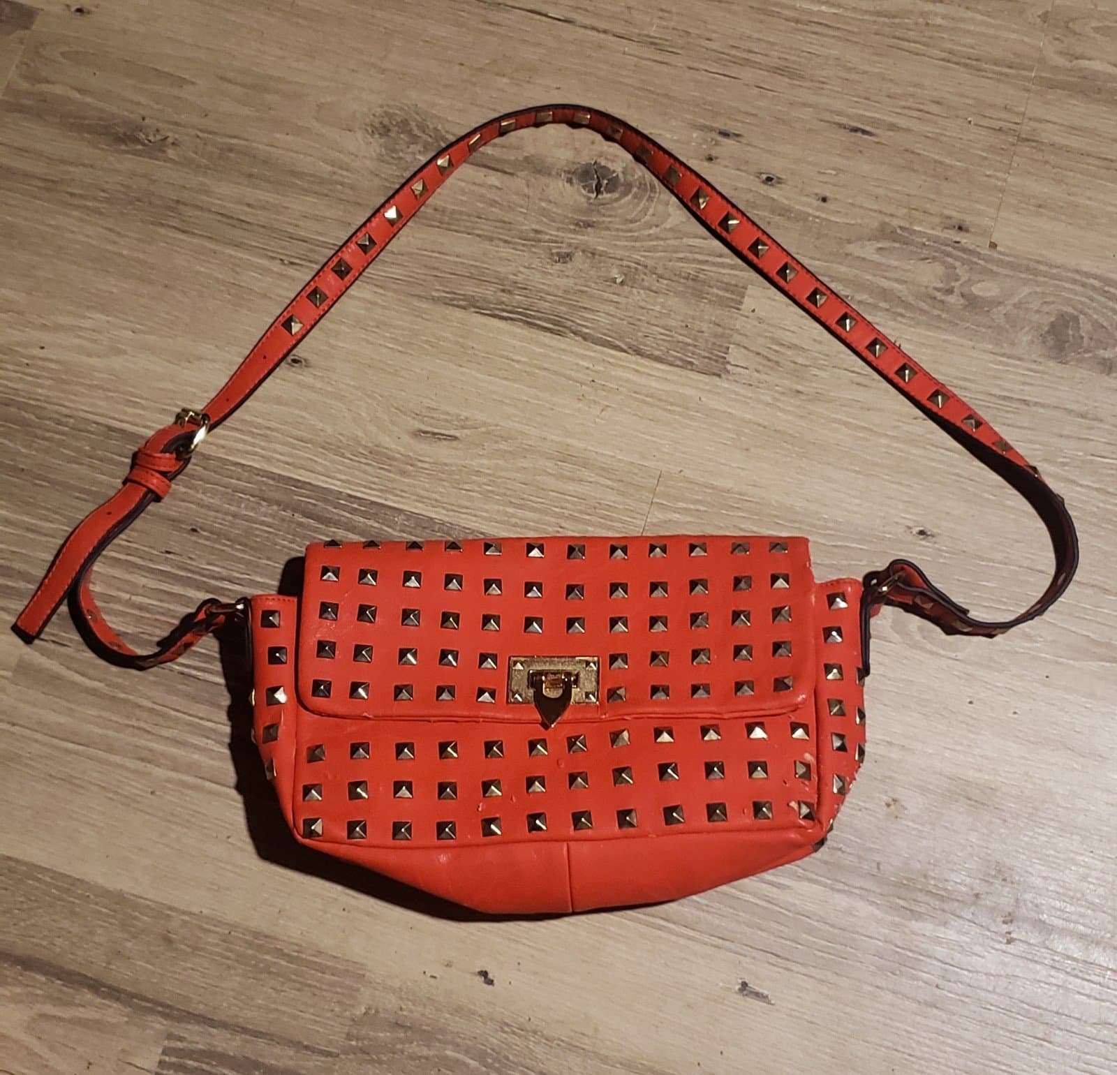 MMS Studded Red Purse - Image 1