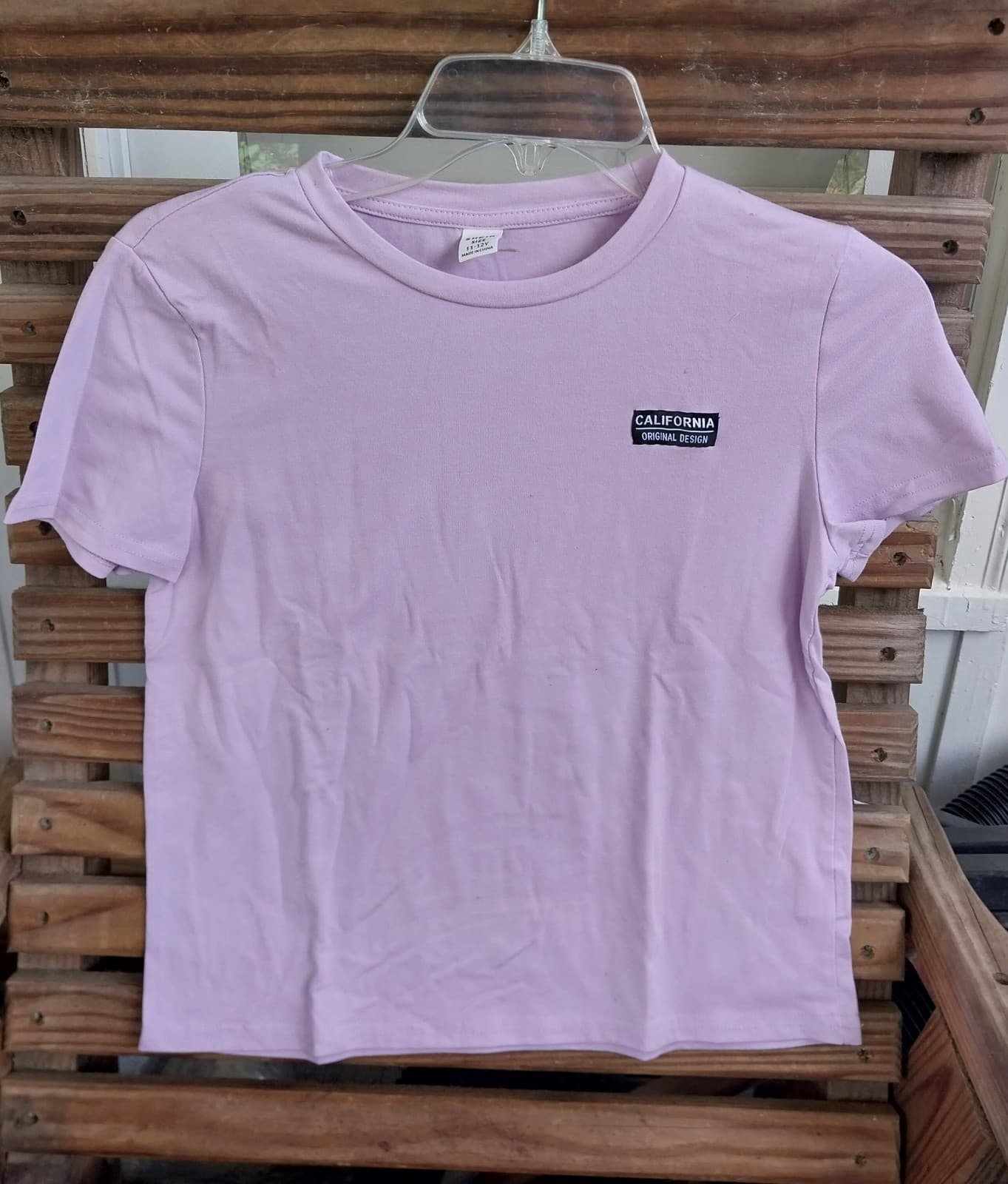 Shein Girls Purple Shirt. Size 11/12 - Image 1