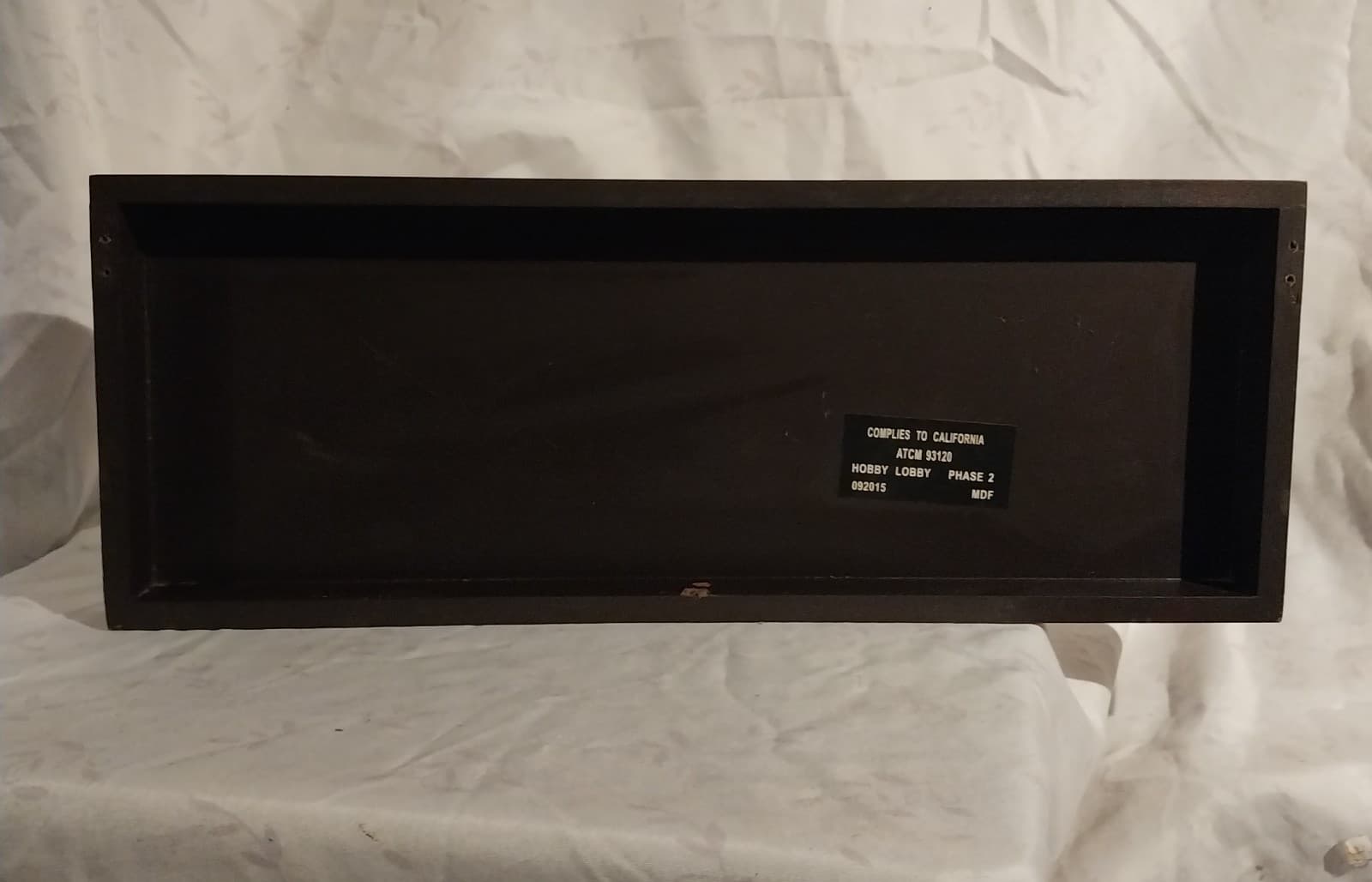 "Family The Measure of Love is to Love without Measure" Burgundy Wood Sign - Thumbnail 2