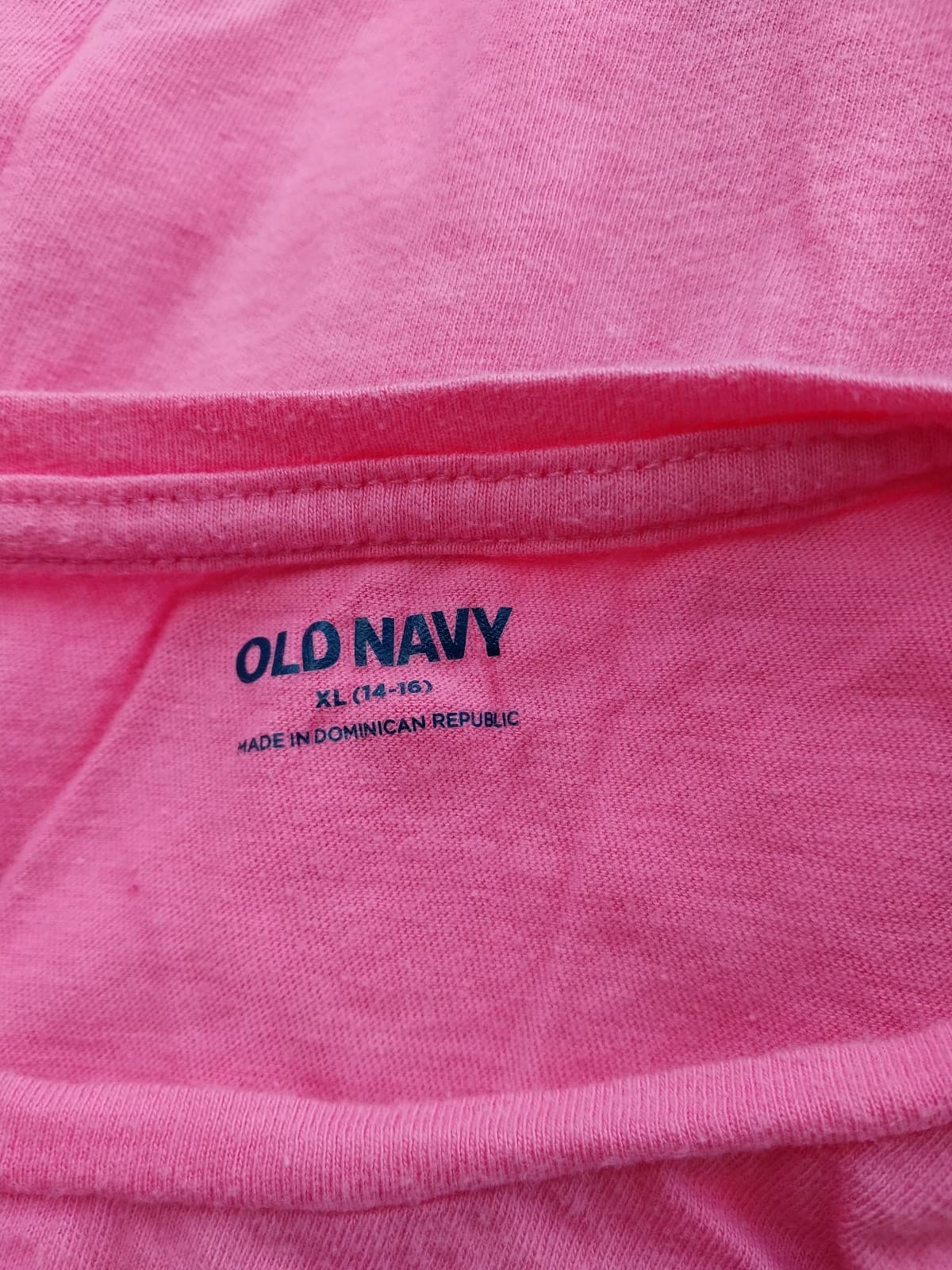 Old Navy. "Living My Best Life", Girls Shirt. Size XL(14-16) - Thumbnail 3