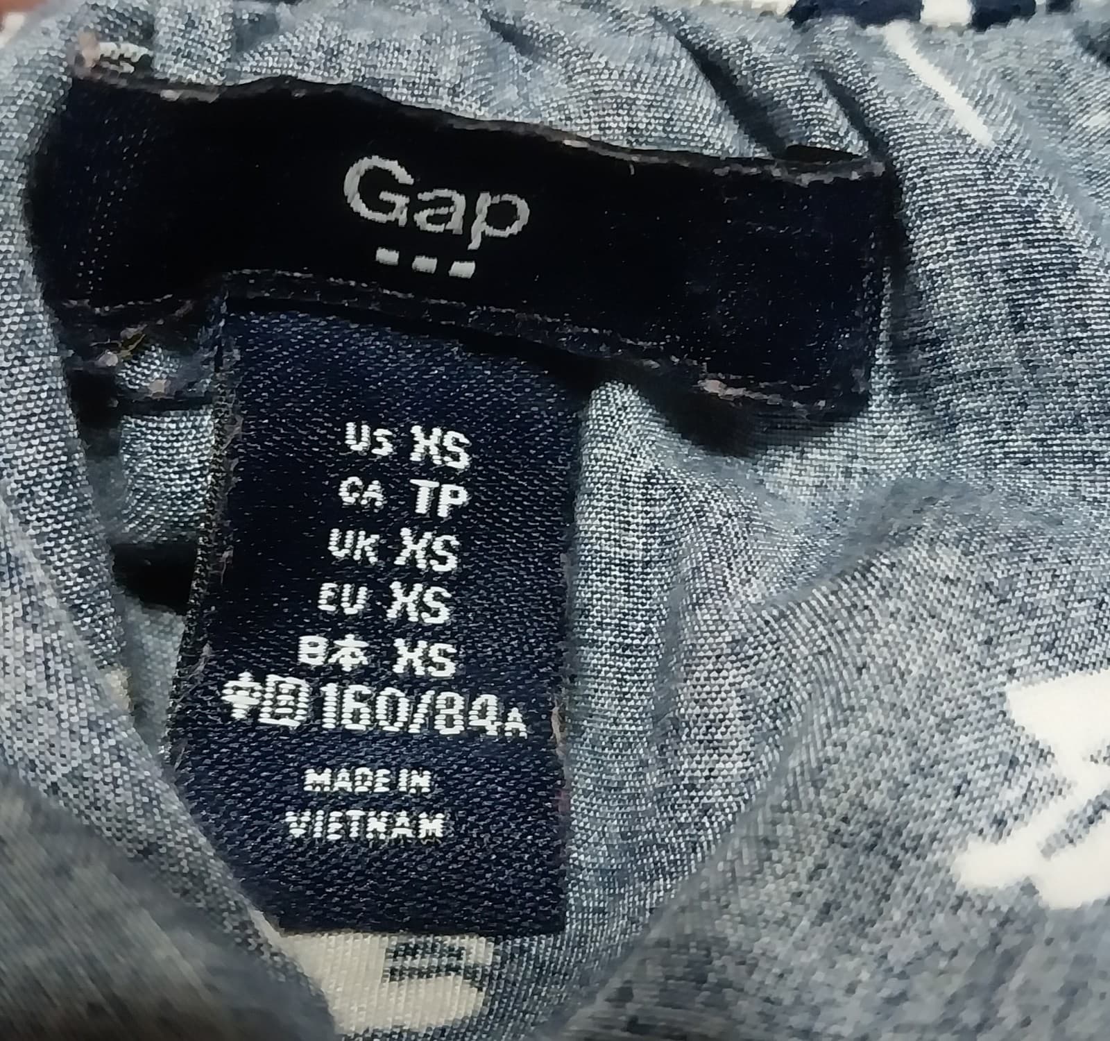 Gap Blue and white floral jumpsuit, XS - Thumbnail 5