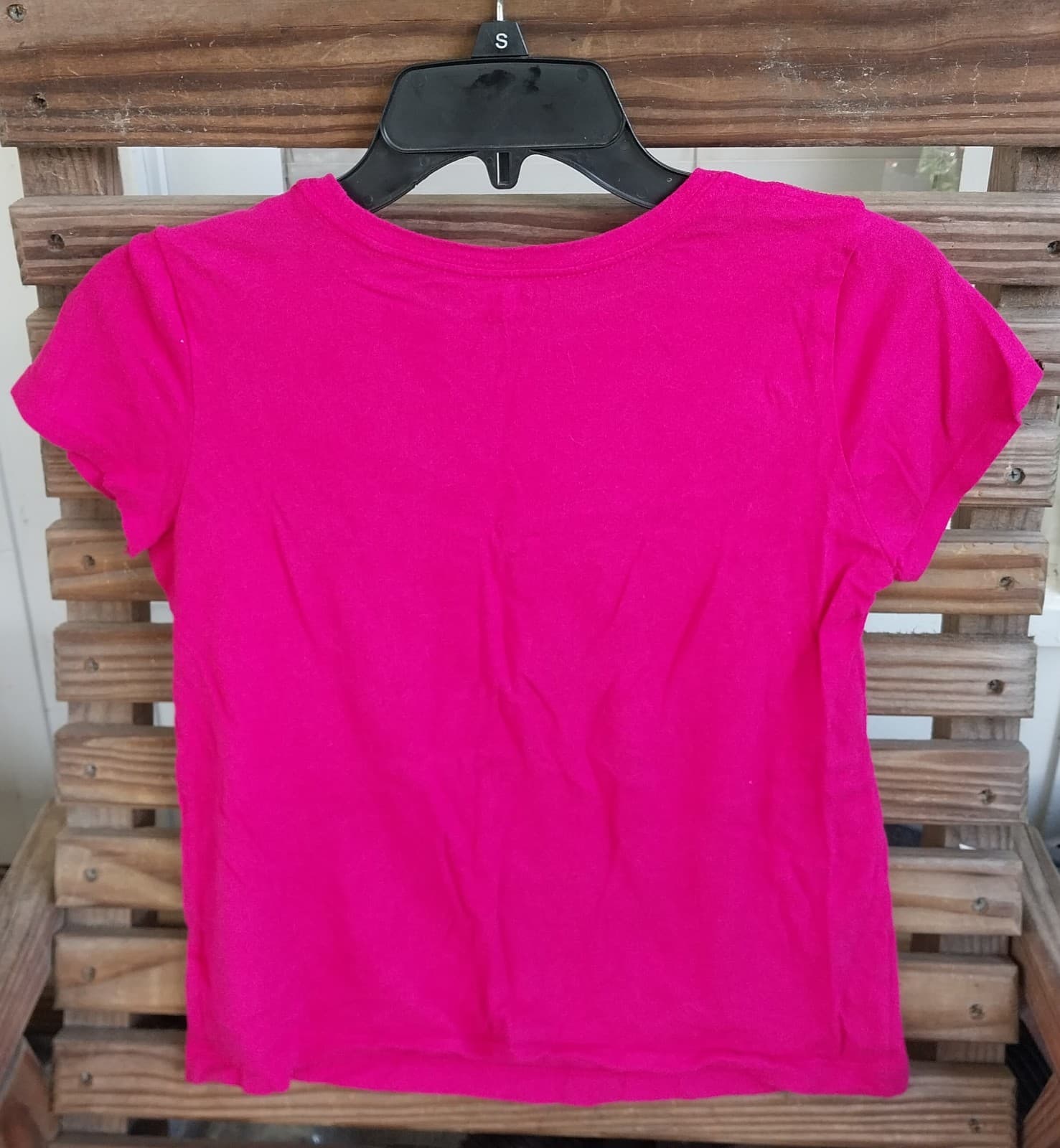 Old Navy Girls Pink T-Shirt. "Stay Kind And Shine Boldly." Size XL (14-16) - Thumbnail 3
