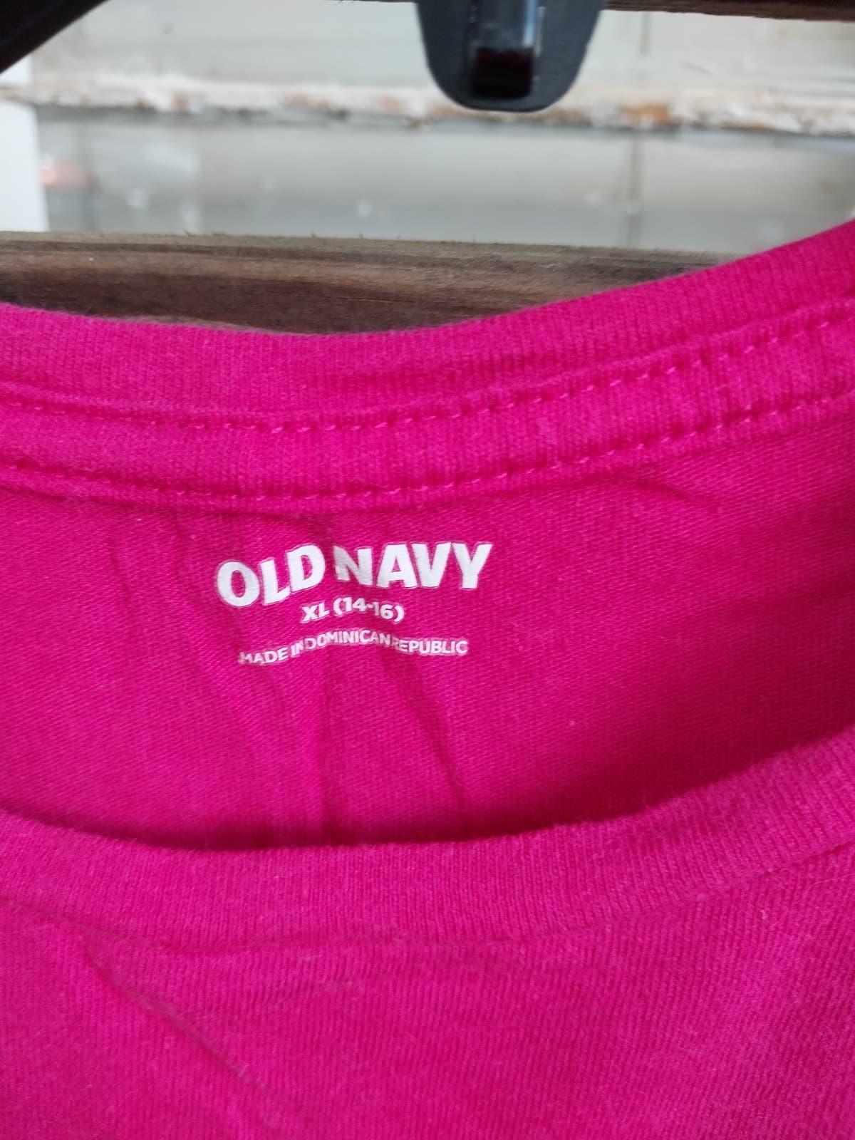Old Navy Girls Pink T-Shirt. "Stay Kind And Shine Boldly." Size XL (14-16) - Thumbnail 2