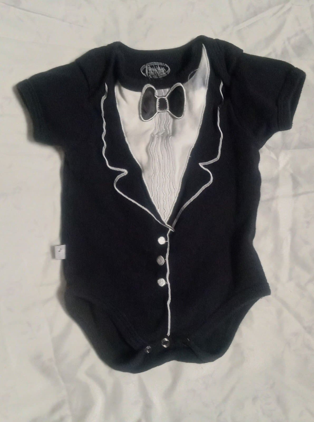 Frenchi Mini Couture Onesie for 3-6 Months - Thumbnail 4