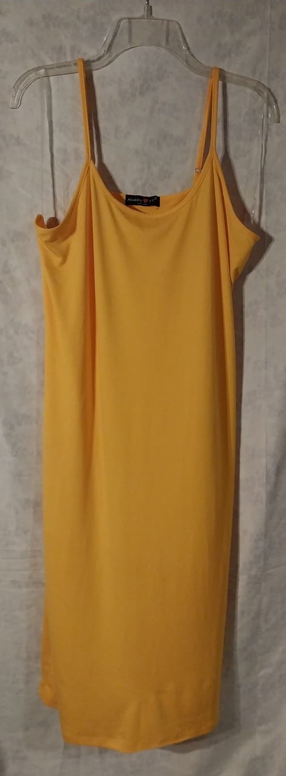 Absolutely love it. Adjustable straps, Yellow Dress - Image 1