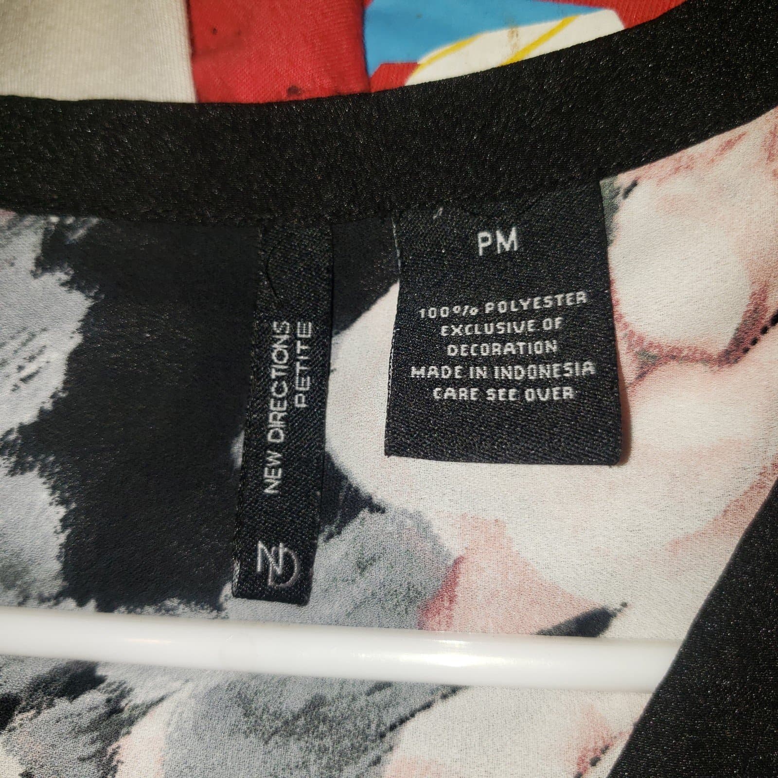 New Dirextions Floral Blouse - Thumbnail 4