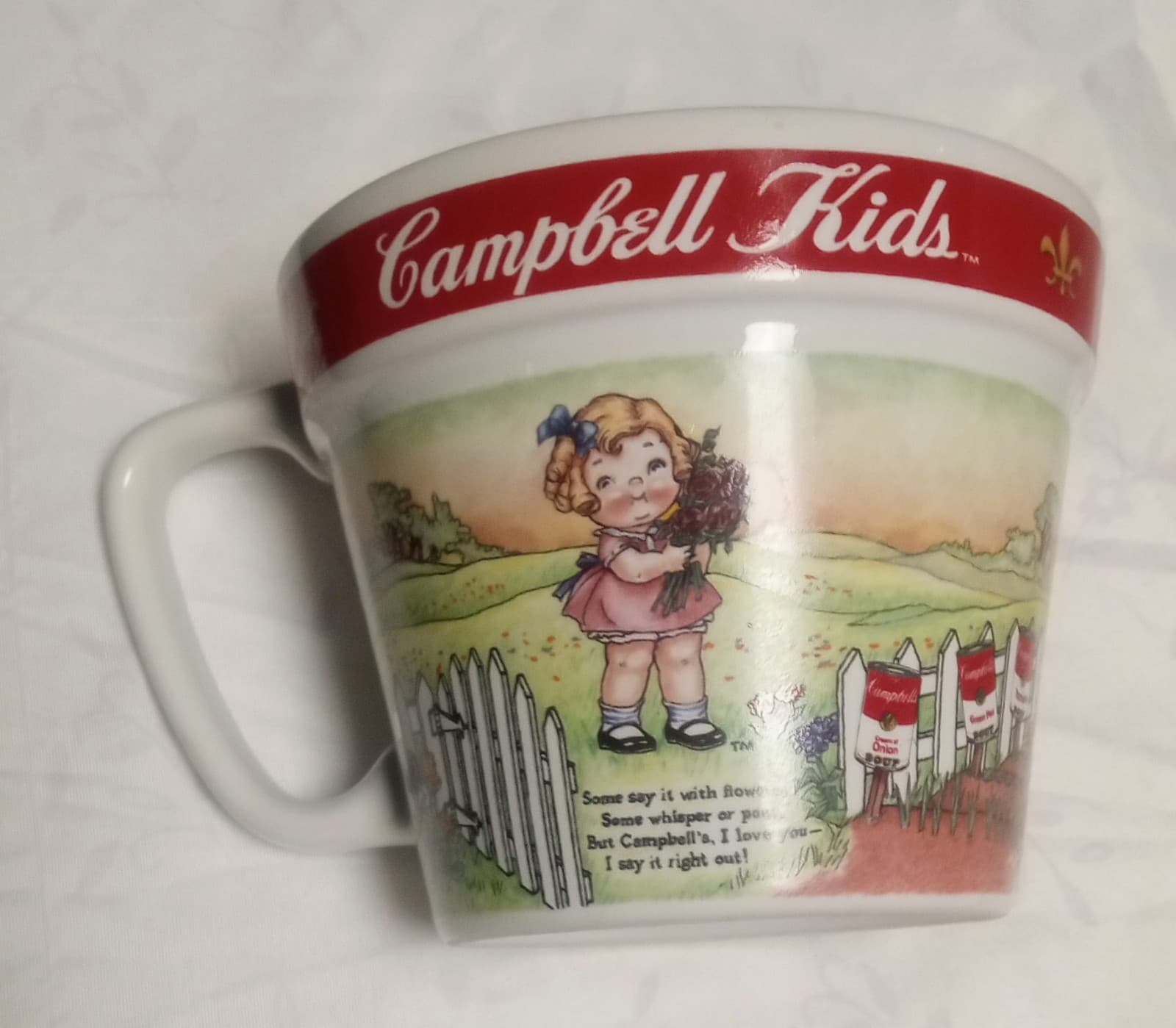 Campbell Soup Co Kids 1998 Soup 5X4" Cup by Westwood - Image 1