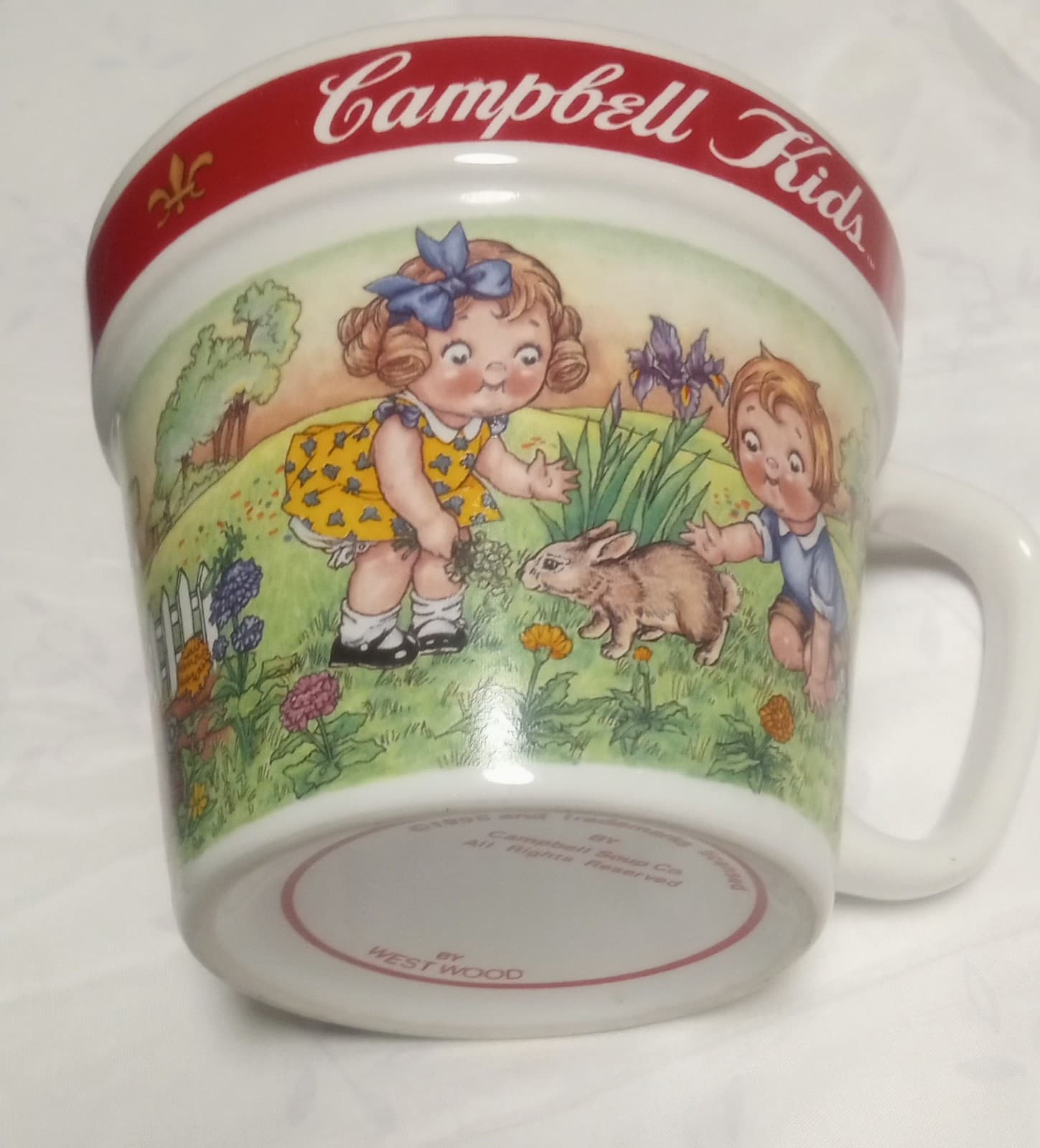 Campbell Soup Co Kids 1998 Soup 5X4" Cup by Westwood - Thumbnail 2