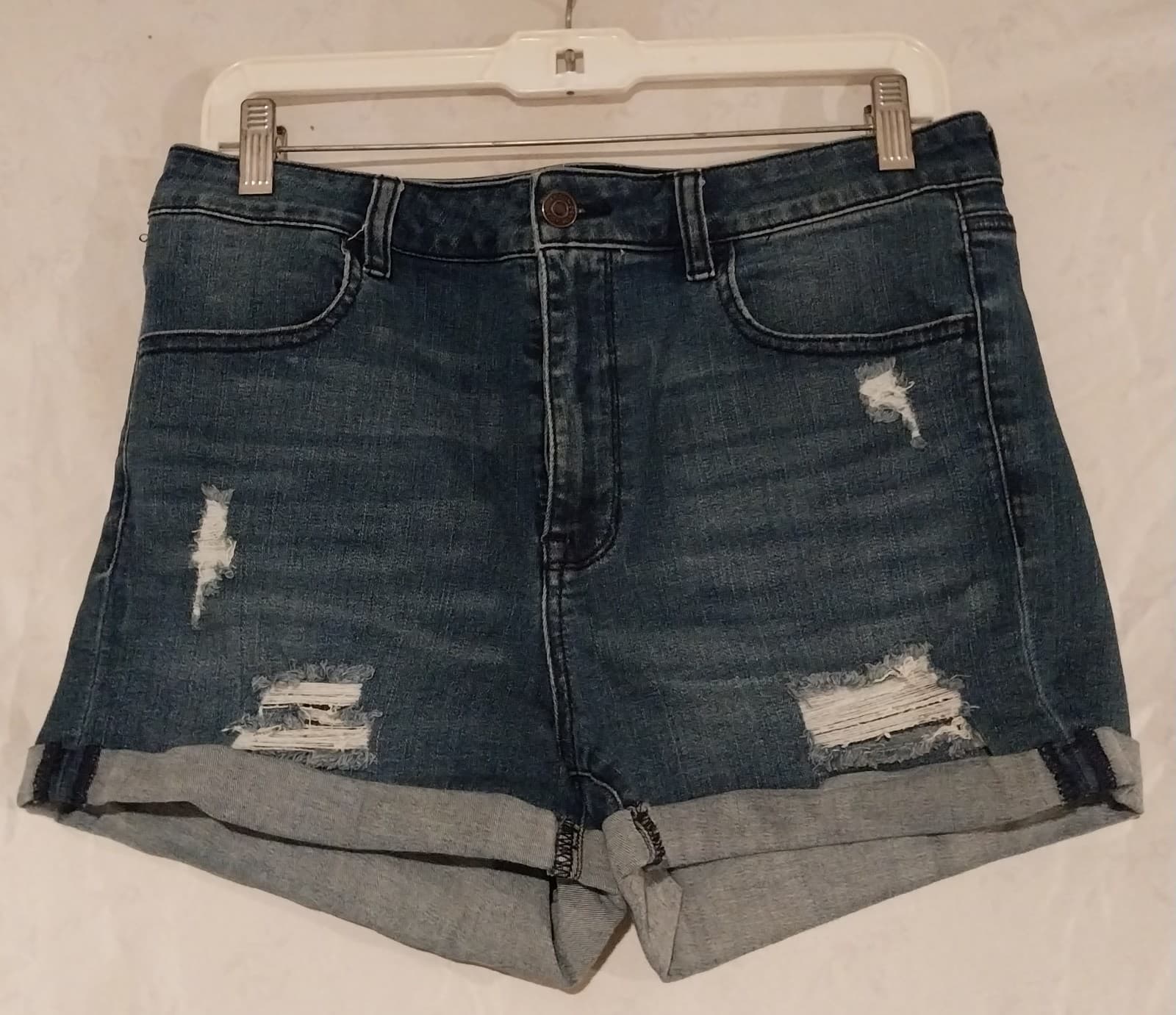 PACSUN Los Angeles High Rise Super Stretch Shortie Shorts. - Image 1