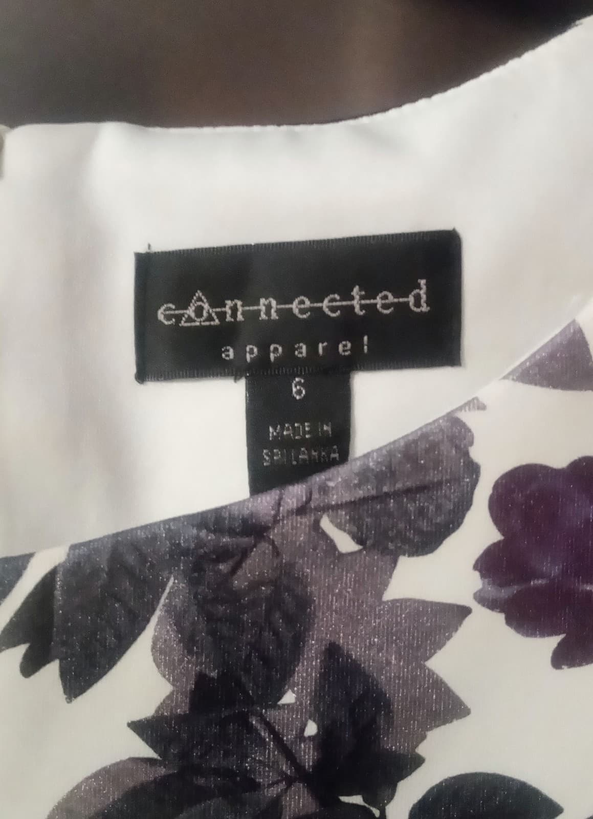 Connected apparel sleeveless floral dress - Thumbnail 3