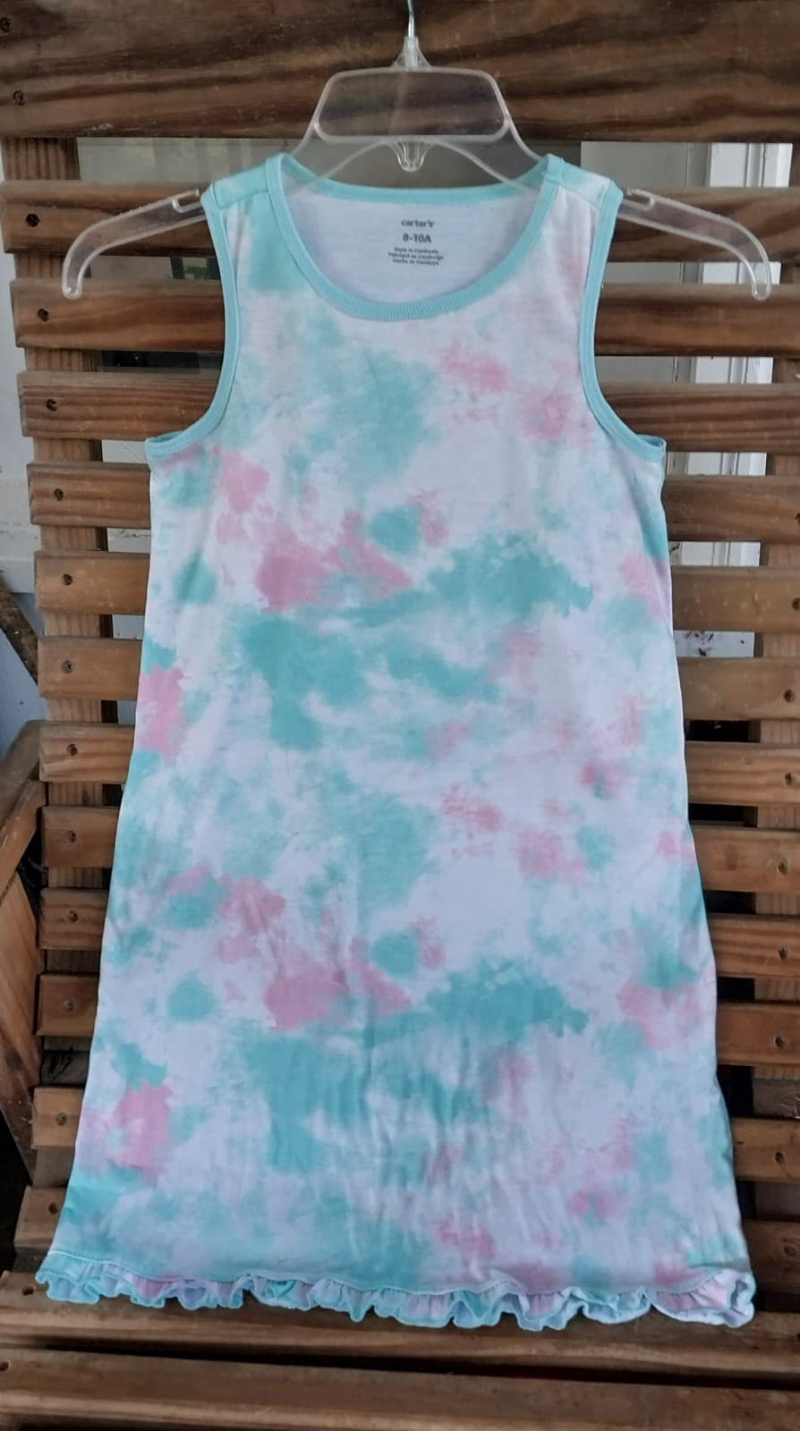 Carter's Girls Nightgown. Size 8-10A - Image 1