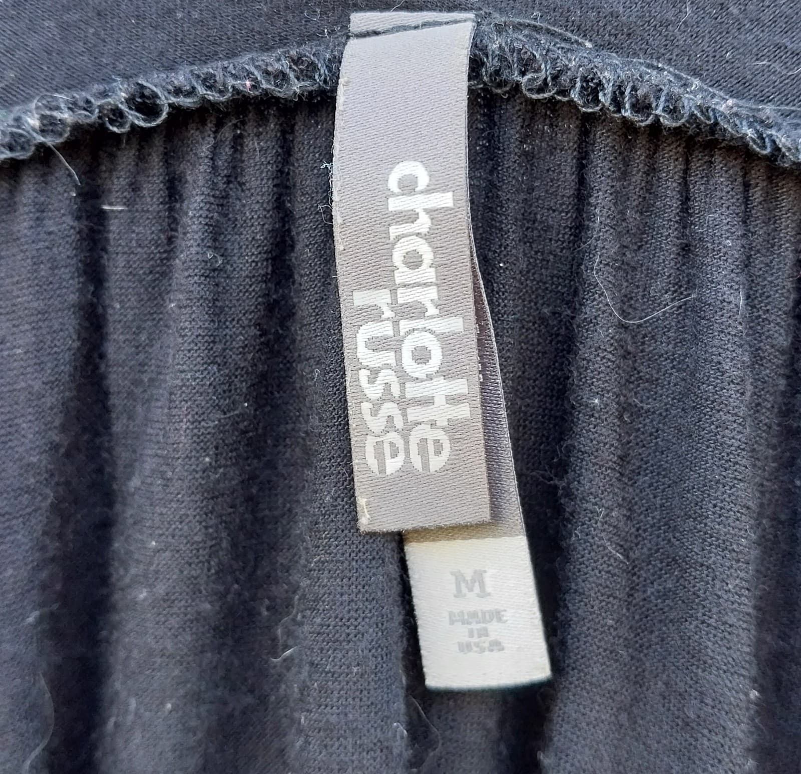 Charlotte Russe Black Tank Top With Sequins And Fringe - Thumbnail 4