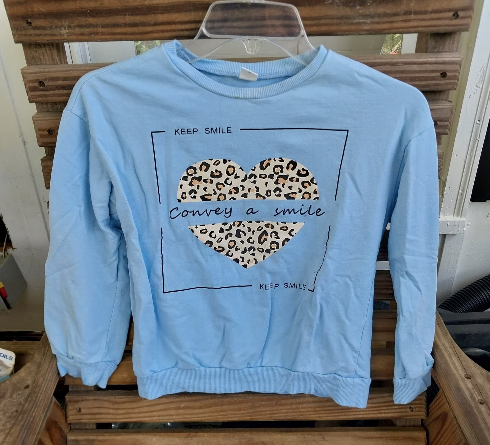 Shein Girls Graphic Sweatshirt. Size 10Y - Image 1