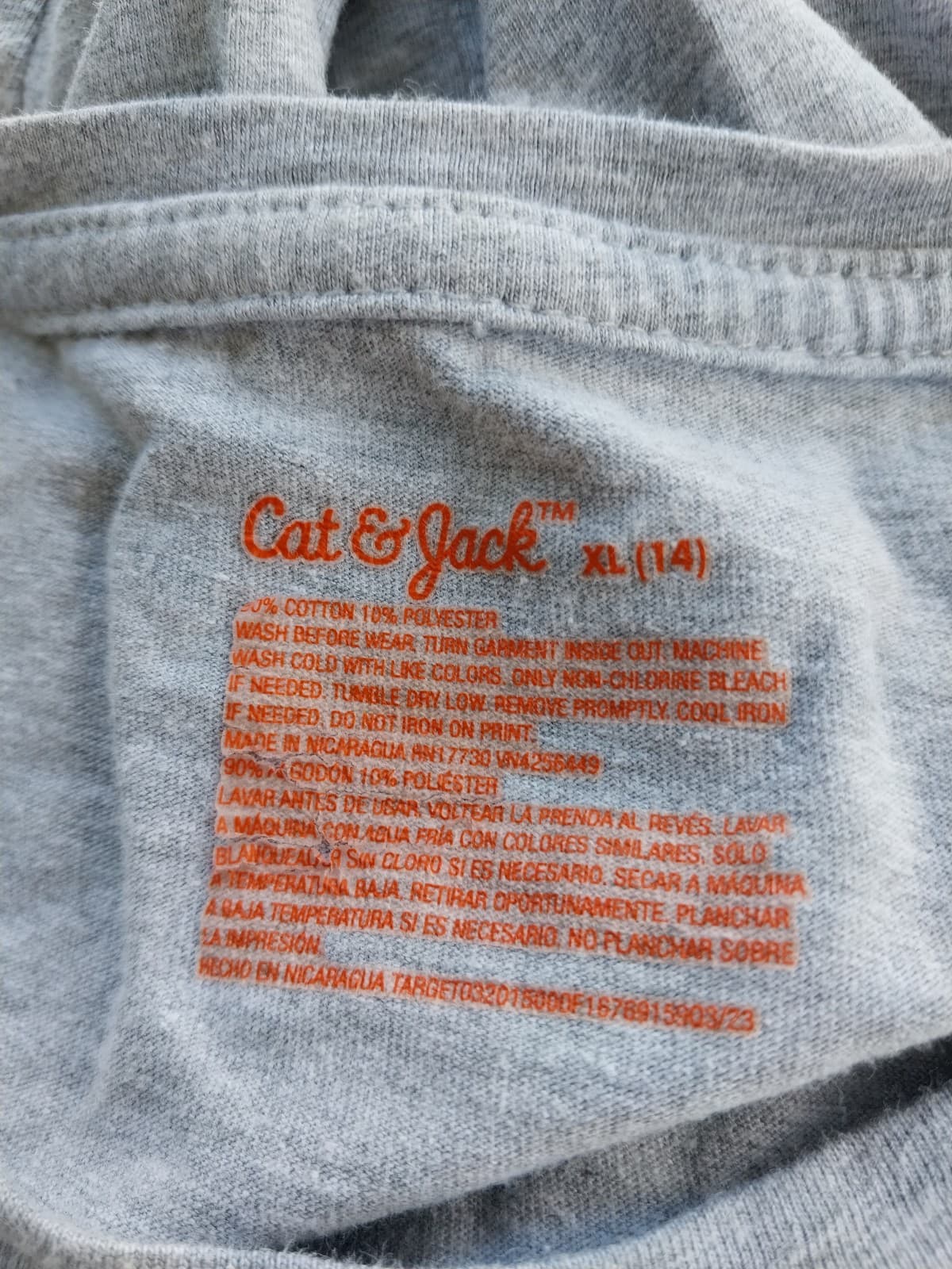 Cat & Jack Long sleeve girls shirt - Thumbnail 2