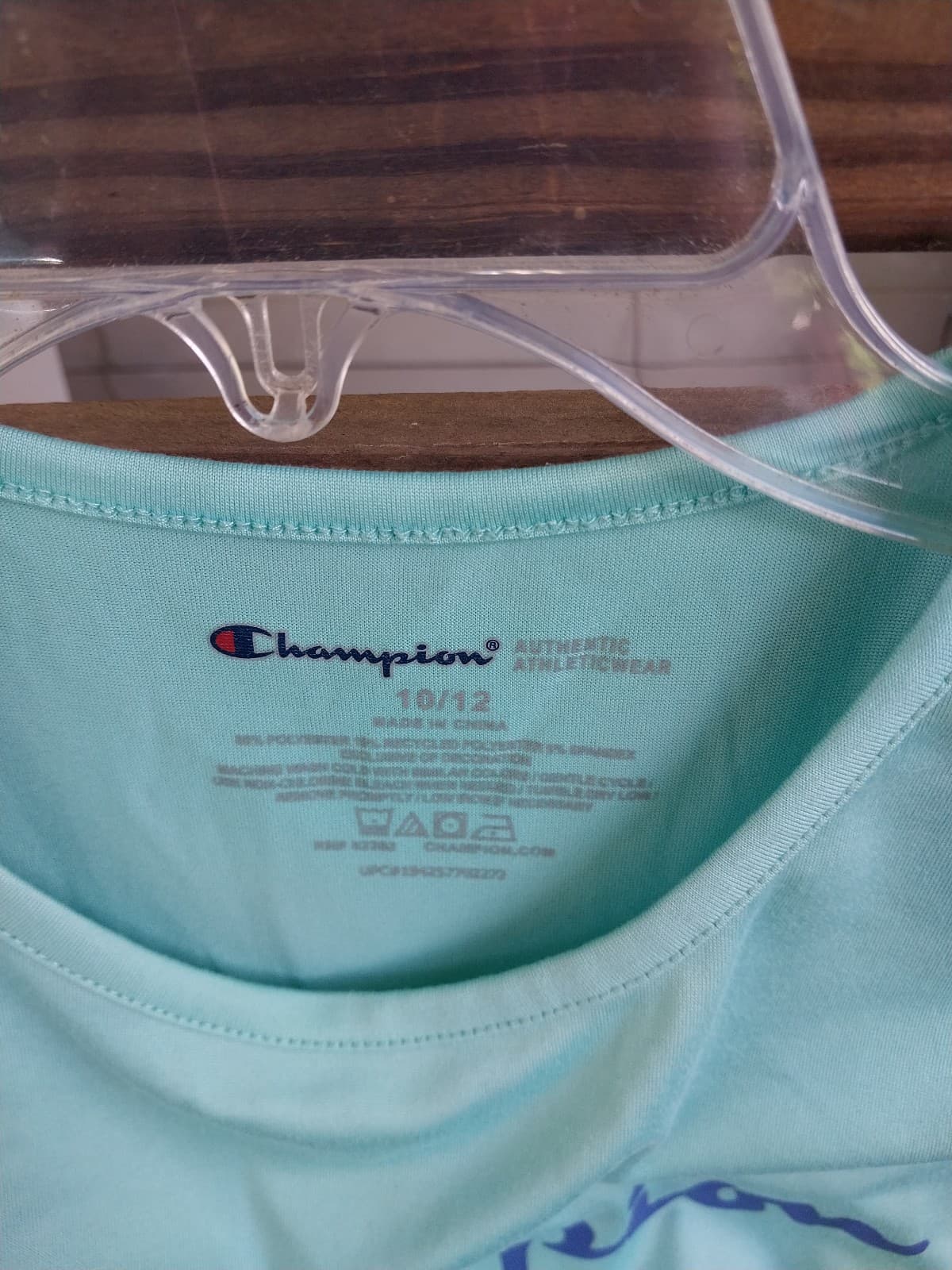 Champion Girls Shirt. Size 10/12 - Thumbnail 2