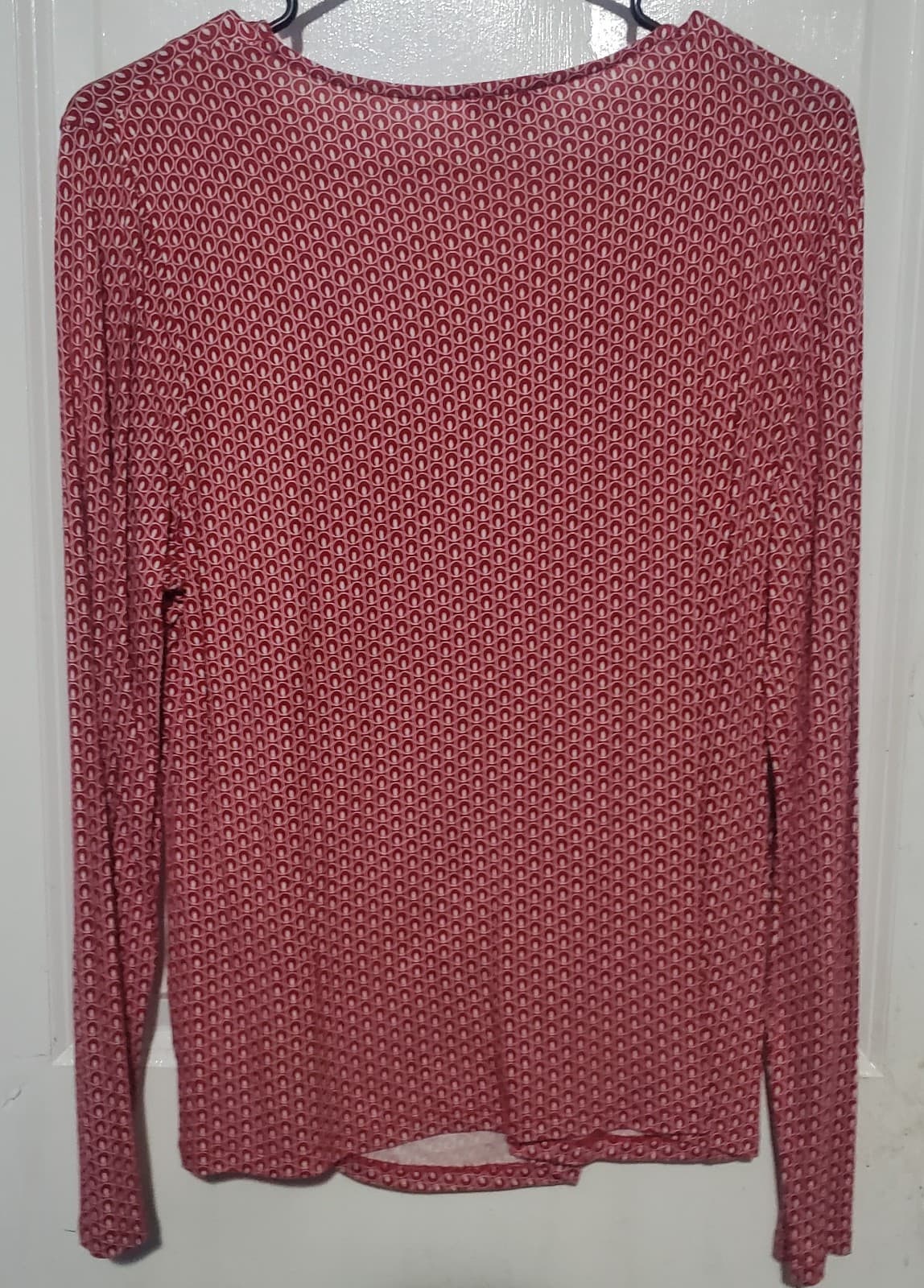 Talbots Petite V Neck Long Sleeve. Shirt Size Large Petite - Thumbnail 3
