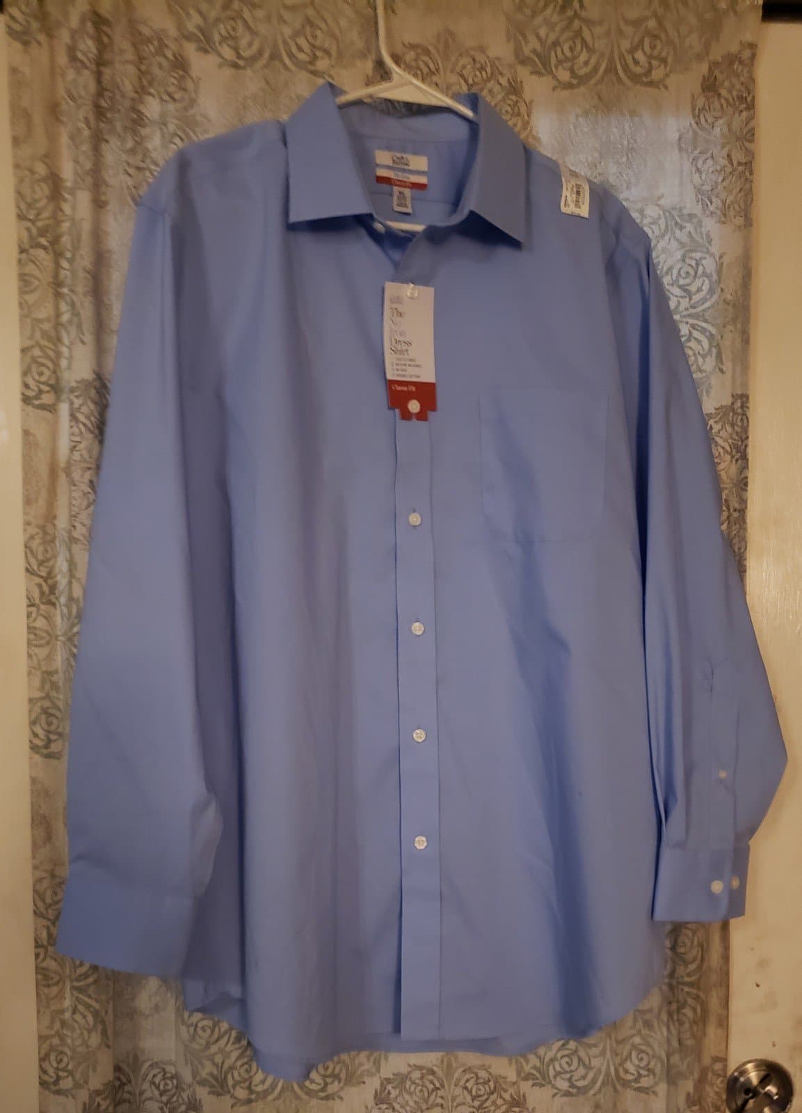 Croft & Barrow Men's Long Sleeve No Iron Dress Shirt 16-16 1/2 36/37 - Image 1