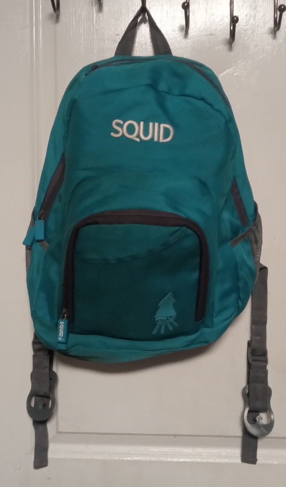 Squid Green Color Kids Backpack - Image 1