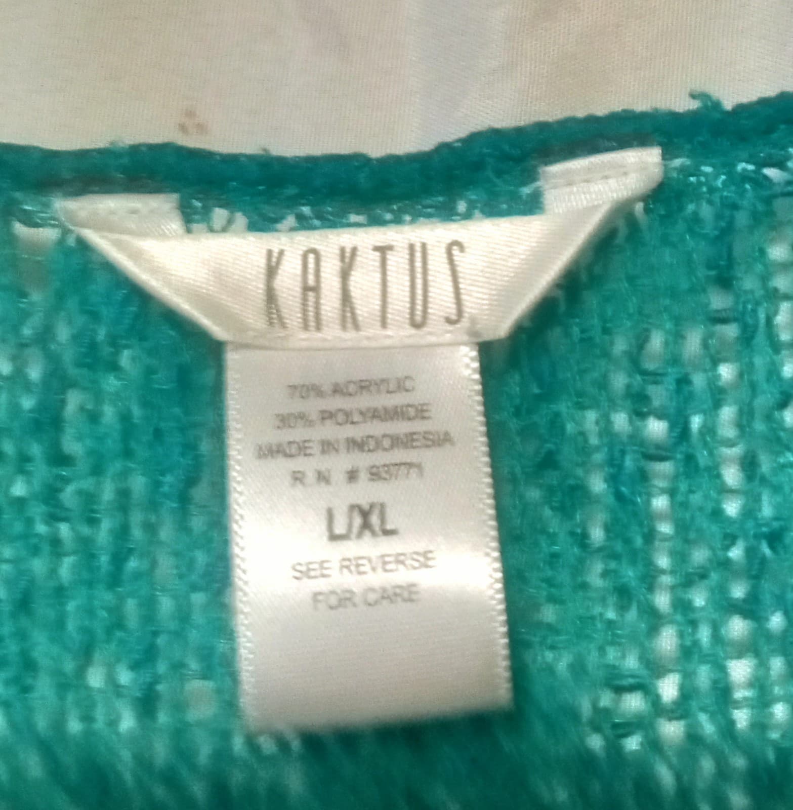 Kaktus cardigan. Beautiful color - Thumbnail 3