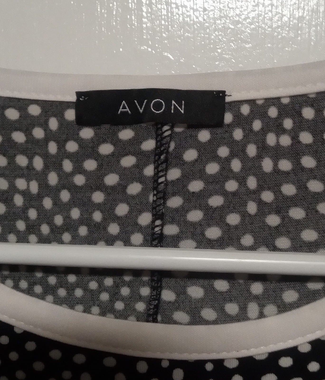 Avon Long Sleeve Polka dot Midi Dress. Never worn - Thumbnail 3