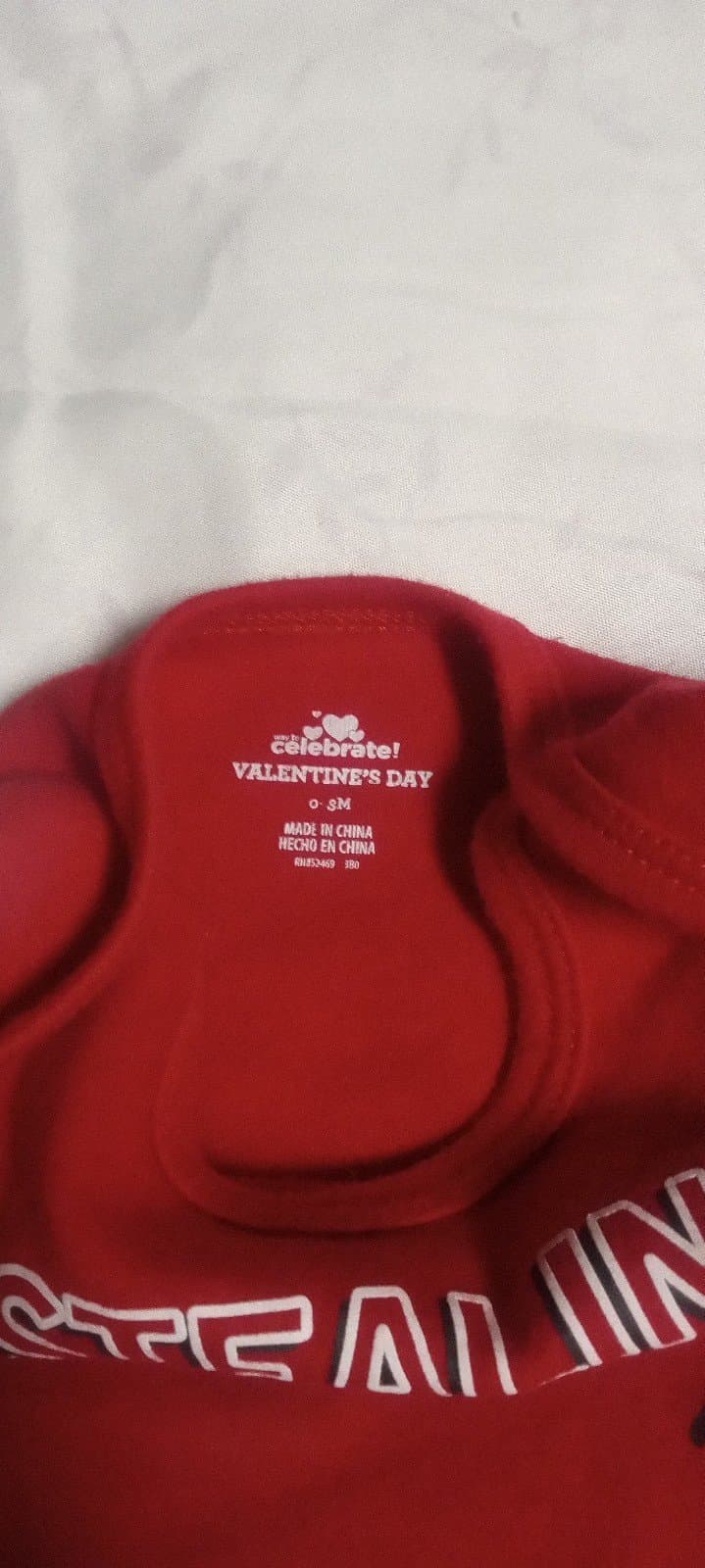 Stealing Hearts Like. Unisex Baby Boys or Girls Onesie. 0-3 Months. - Thumbnail 2