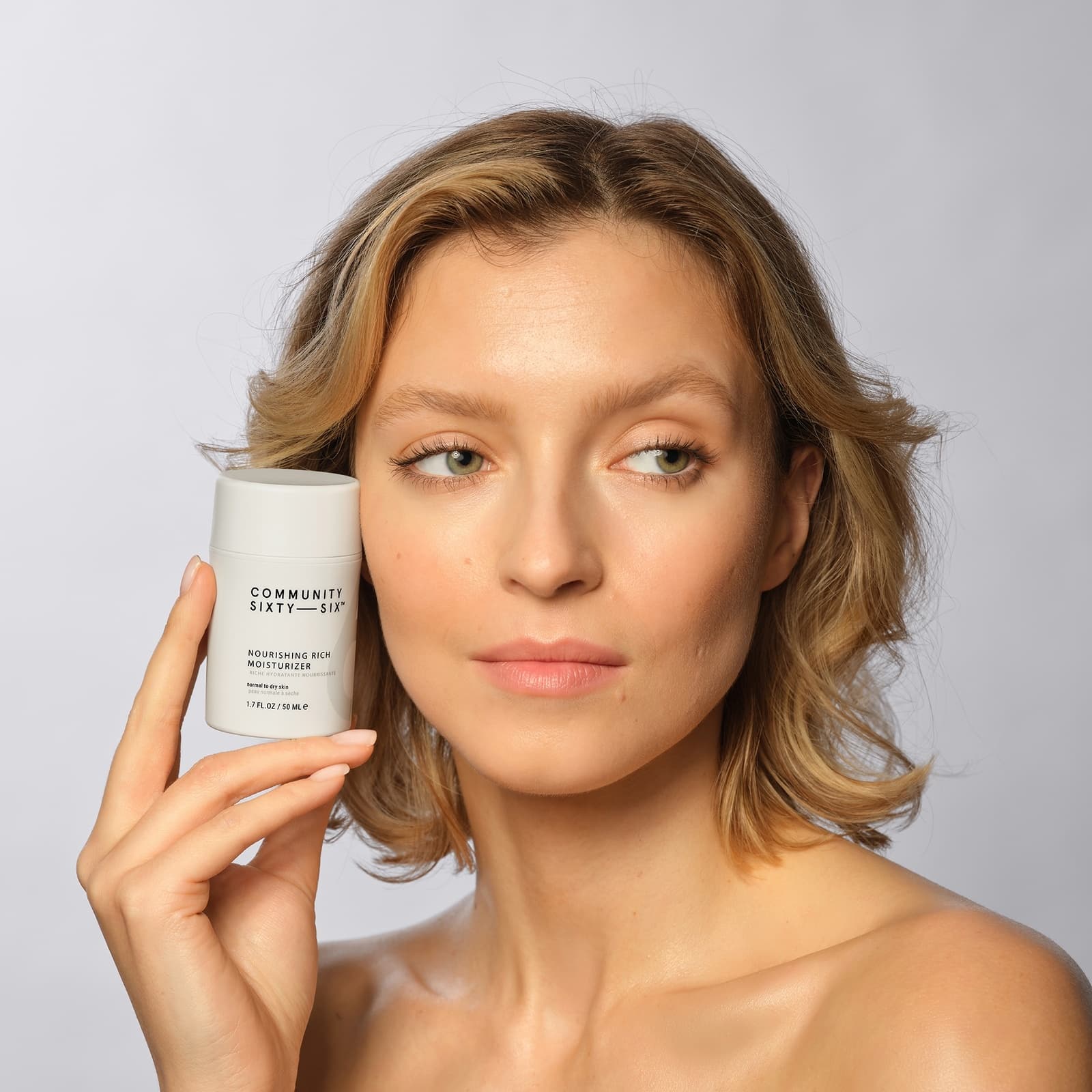 Community 66 Facial Moisturizer Eye Cream & Melting Cleansing Balm All Skin Types Nourishing Moisturizer - Thumbnail 2