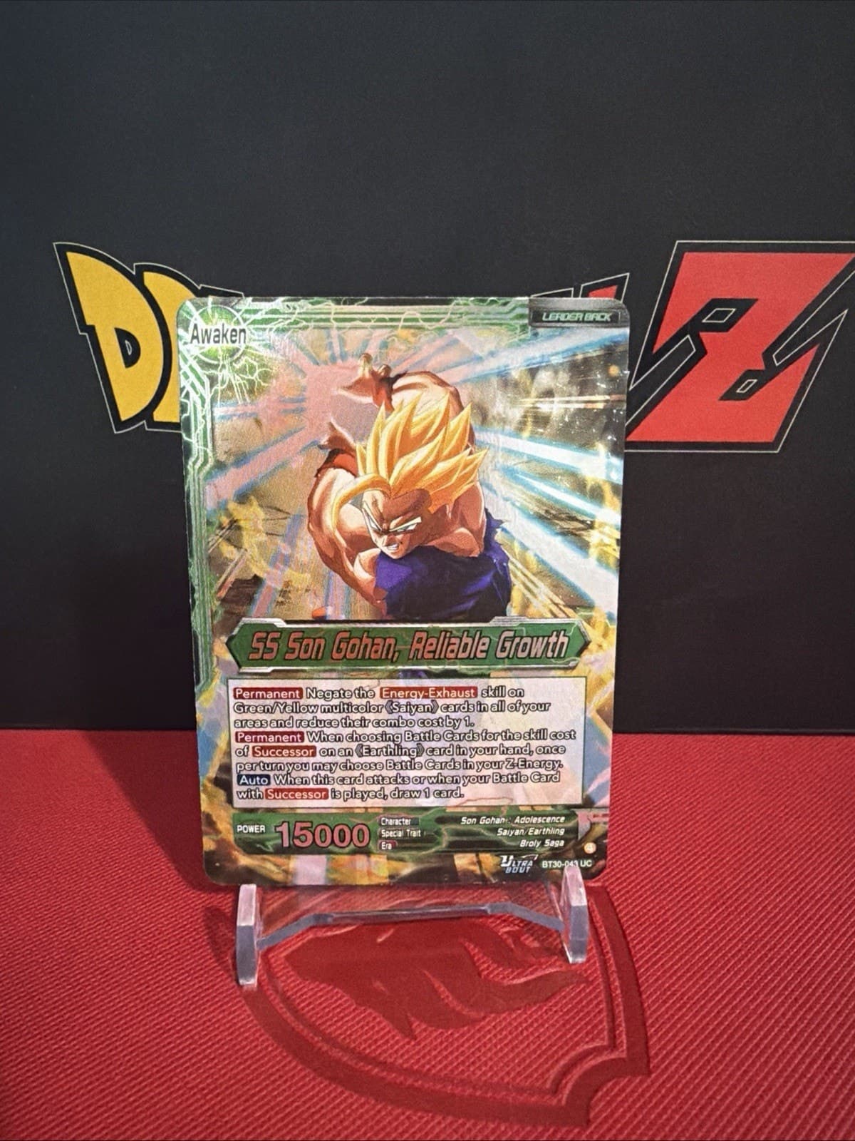 SS Son Gohan, Reliable Growth Leader DBS Masters BT30-043 UC - Thumbnail 2