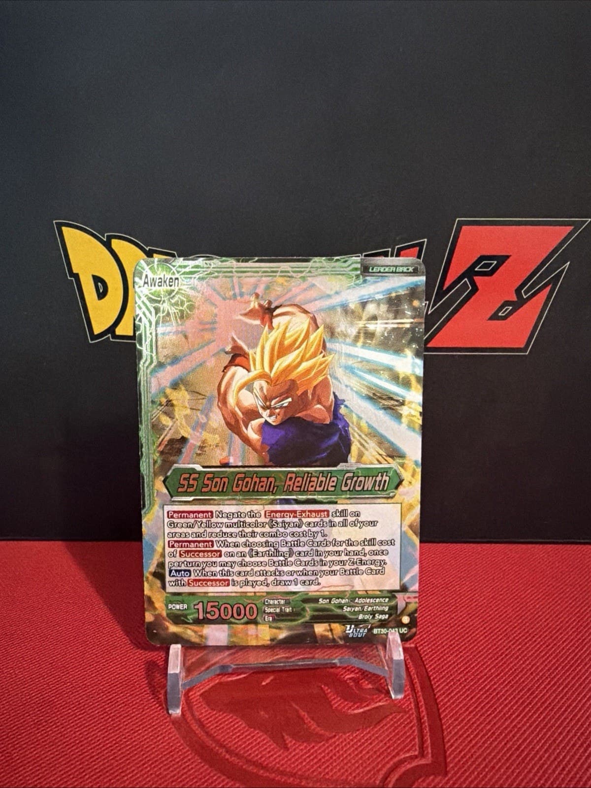 SS Son Gohan, Reliable Growth Leader DBS Masters BT30-043 UC - Image 1