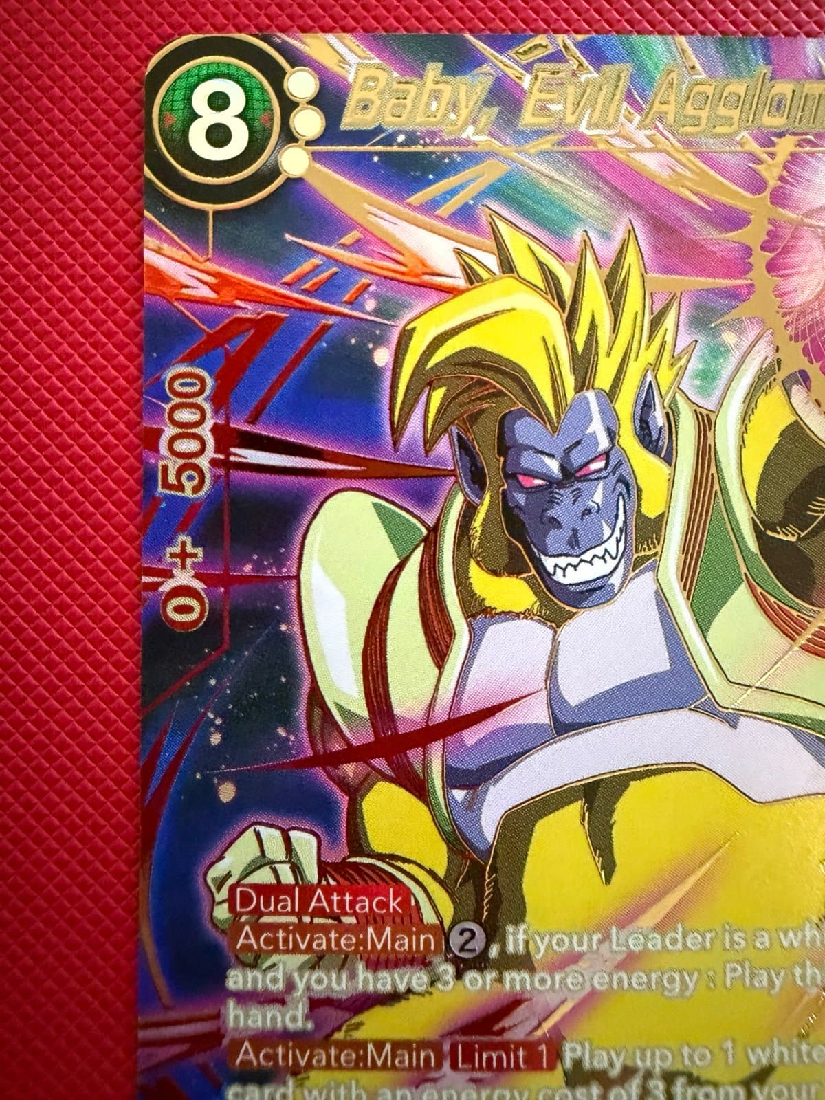 DBS Fearsome Rivals - Baby, Evil Agglomerate BT29-132 SPR Foil - Thumbnail 5