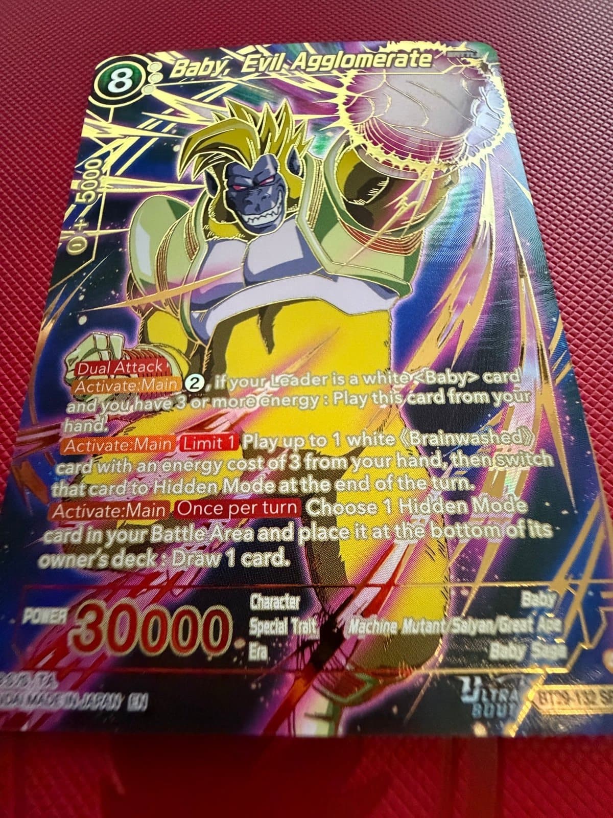 DBS Fearsome Rivals - Baby, Evil Agglomerate BT29-132 SPR Foil