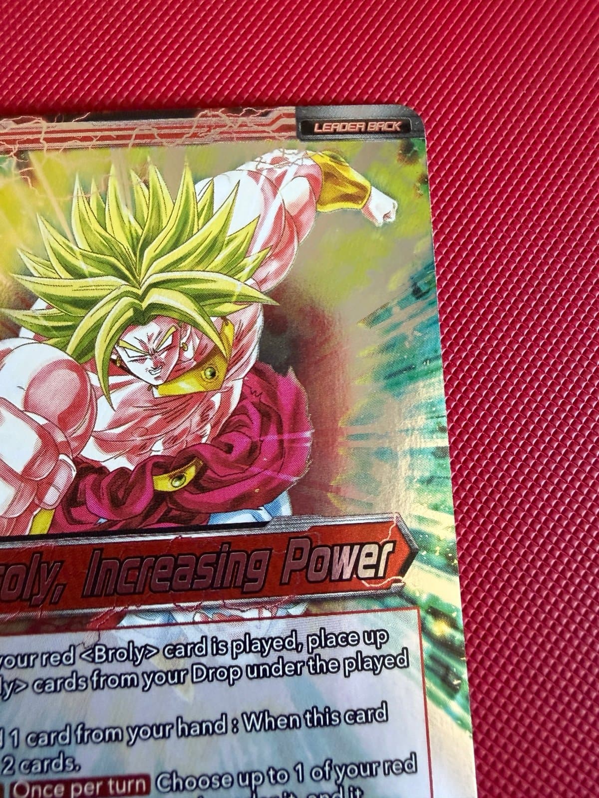 Dragon Ball Fearsome Rivals - SS Broly, Increasing Power - BT29-002 - FOIL - Thumbnail 5