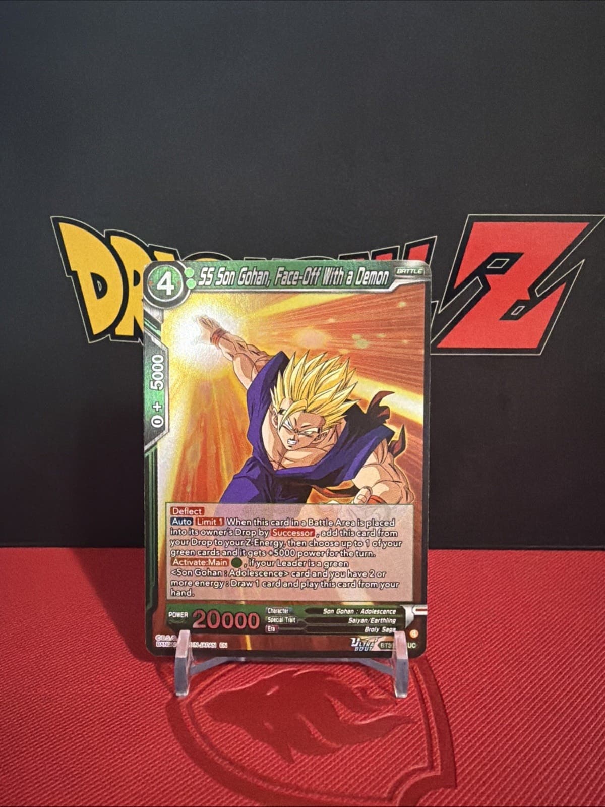 SS Son Gohan, Face-Off with a Demon BT30-047 Foil DBS Three Glorious Fighters - Image 1