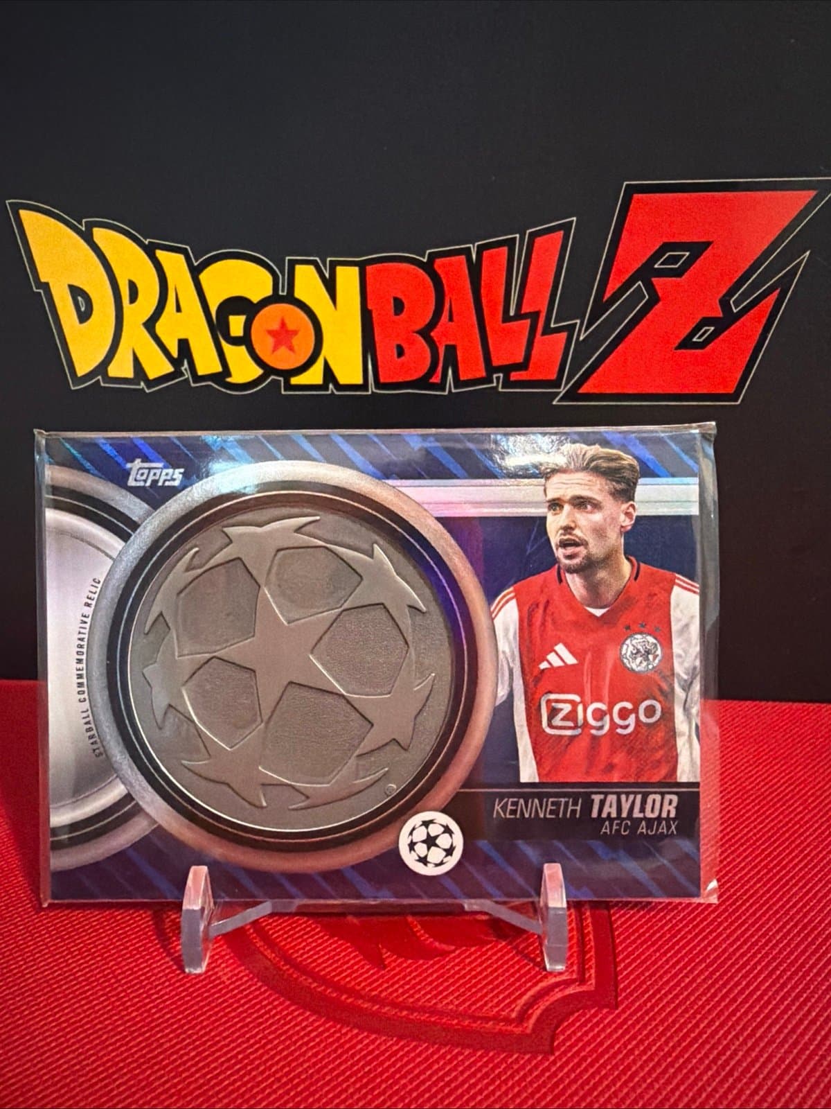 Topps 2025-26 UEFA Club Competitions Kenneth Taylor AFC Ajax Starball Relic - Thumbnail 2