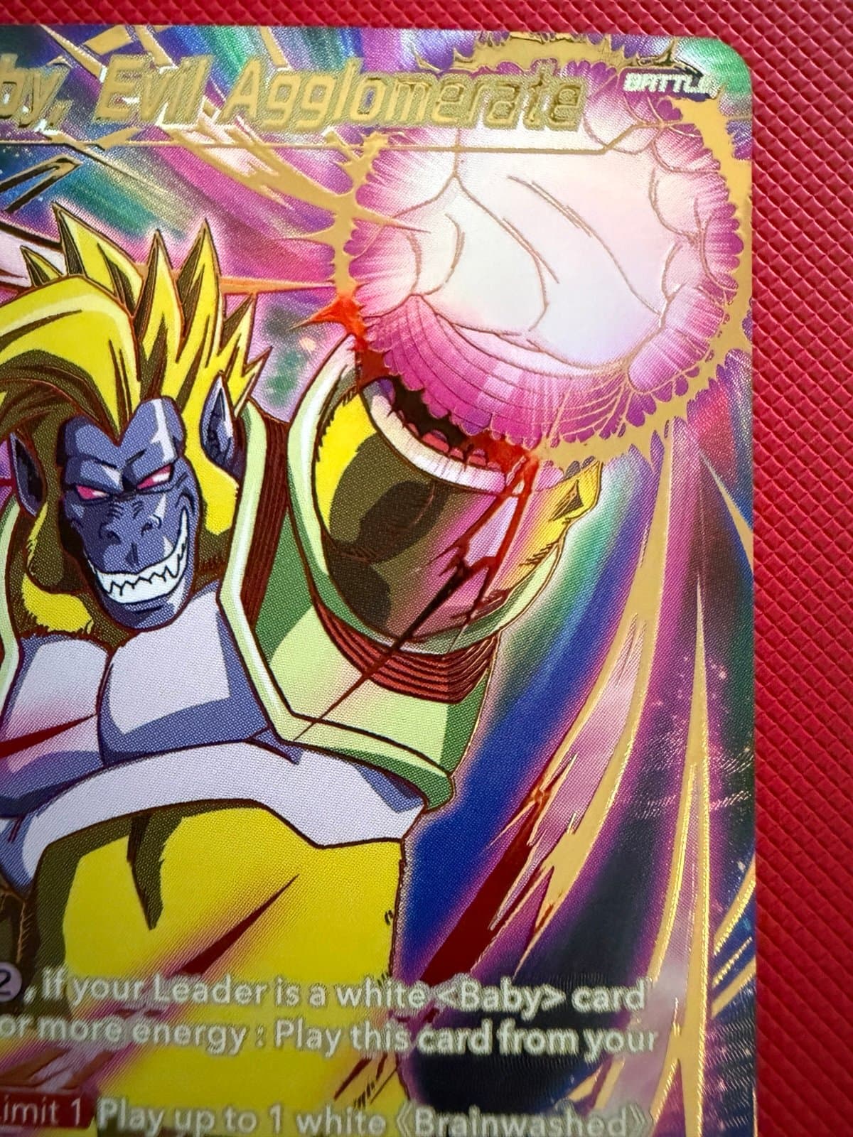 DBS Fearsome Rivals - Baby, Evil Agglomerate BT29-132 SPR Foil - Thumbnail 6