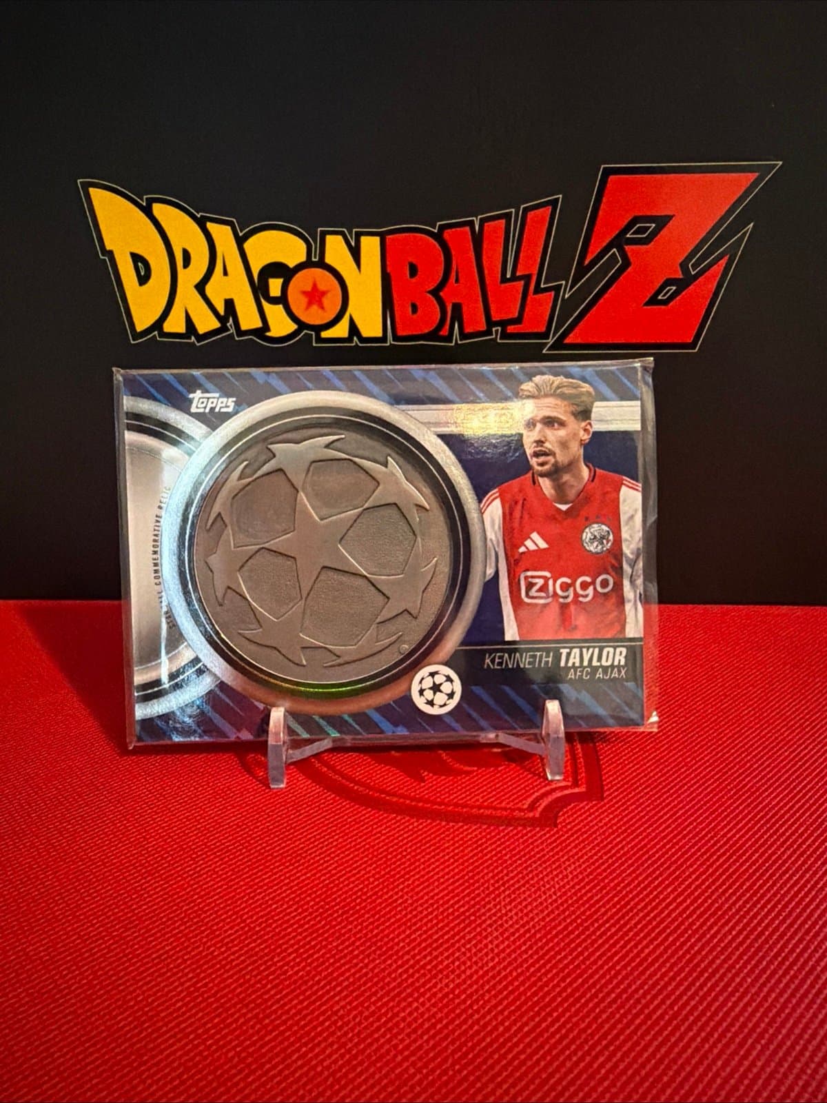 Topps 2025-26 UEFA Club Competitions Kenneth Taylor AFC Ajax Starball Relic - Image 1