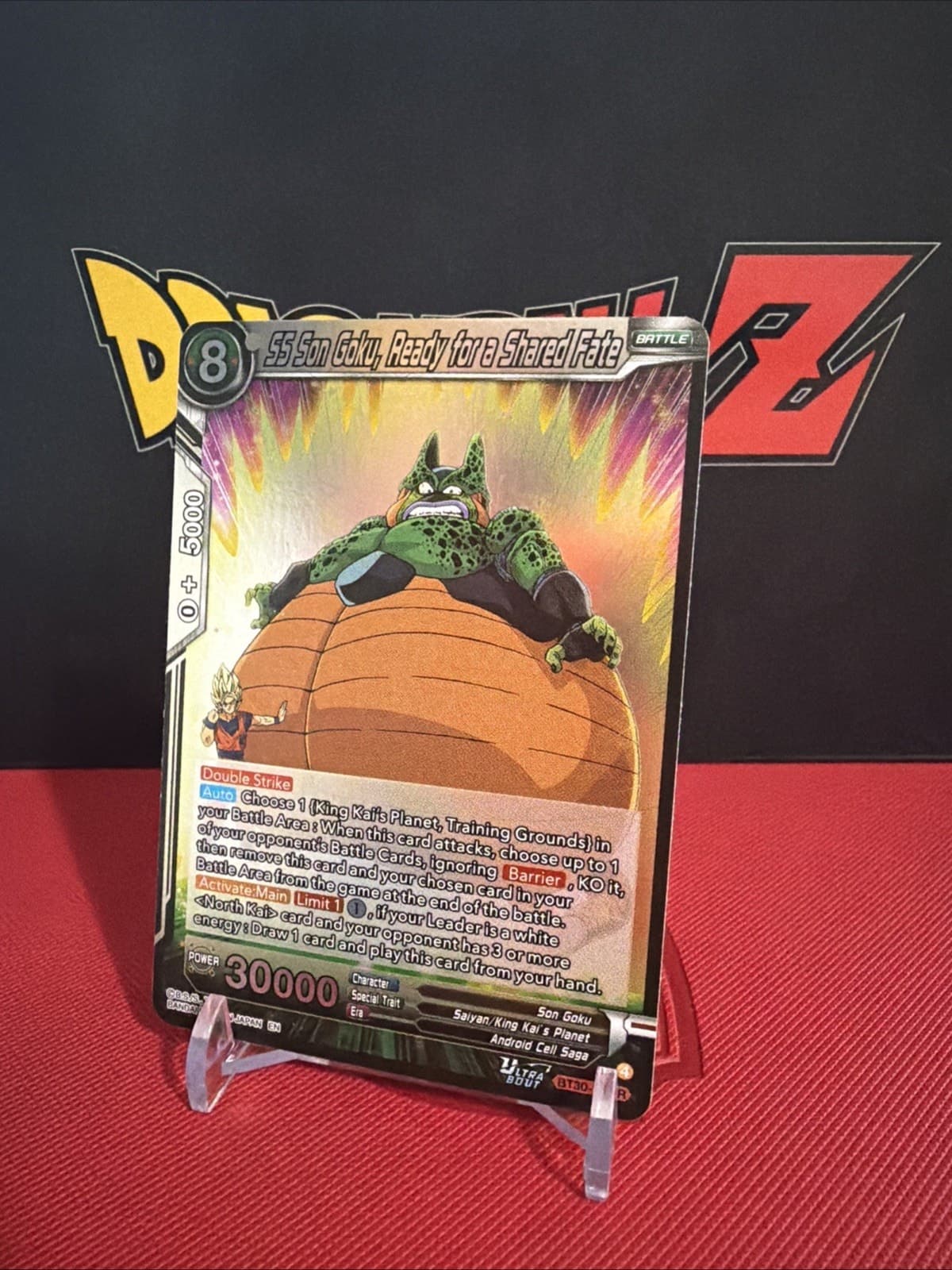 SS Son Goku, Ready for a Shared Fate BT30-121 Rare DBS Three Glorious Fighters - Thumbnail 3