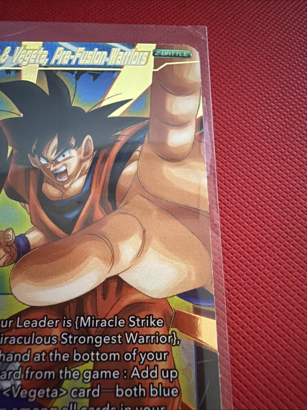 Son Goku & Vegeta, Pre-Fusion Warriors EX23-11 EX Dragon Ball Card Game - Thumbnail 4