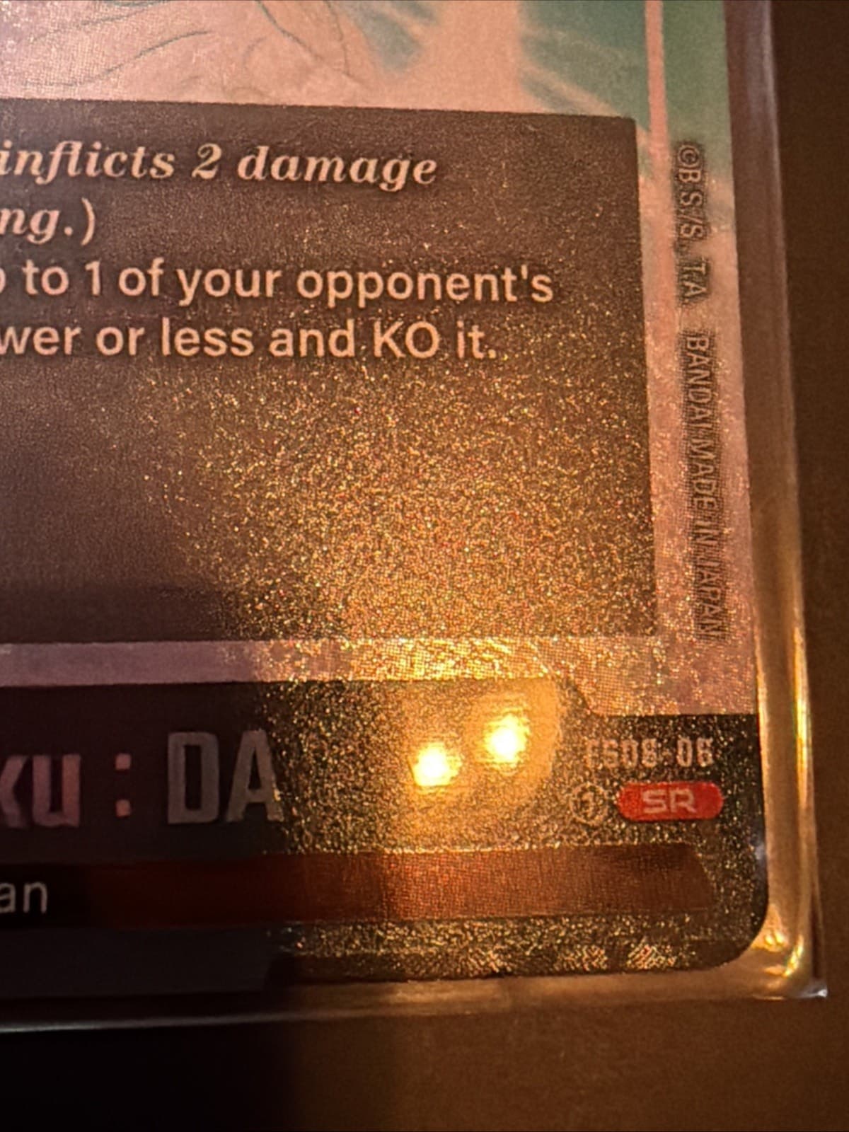 Son Goku : DA FS06-06 Bonus Pack Alternate Art Promo Dragon Ball Card Fusion Wor - Thumbnail 2