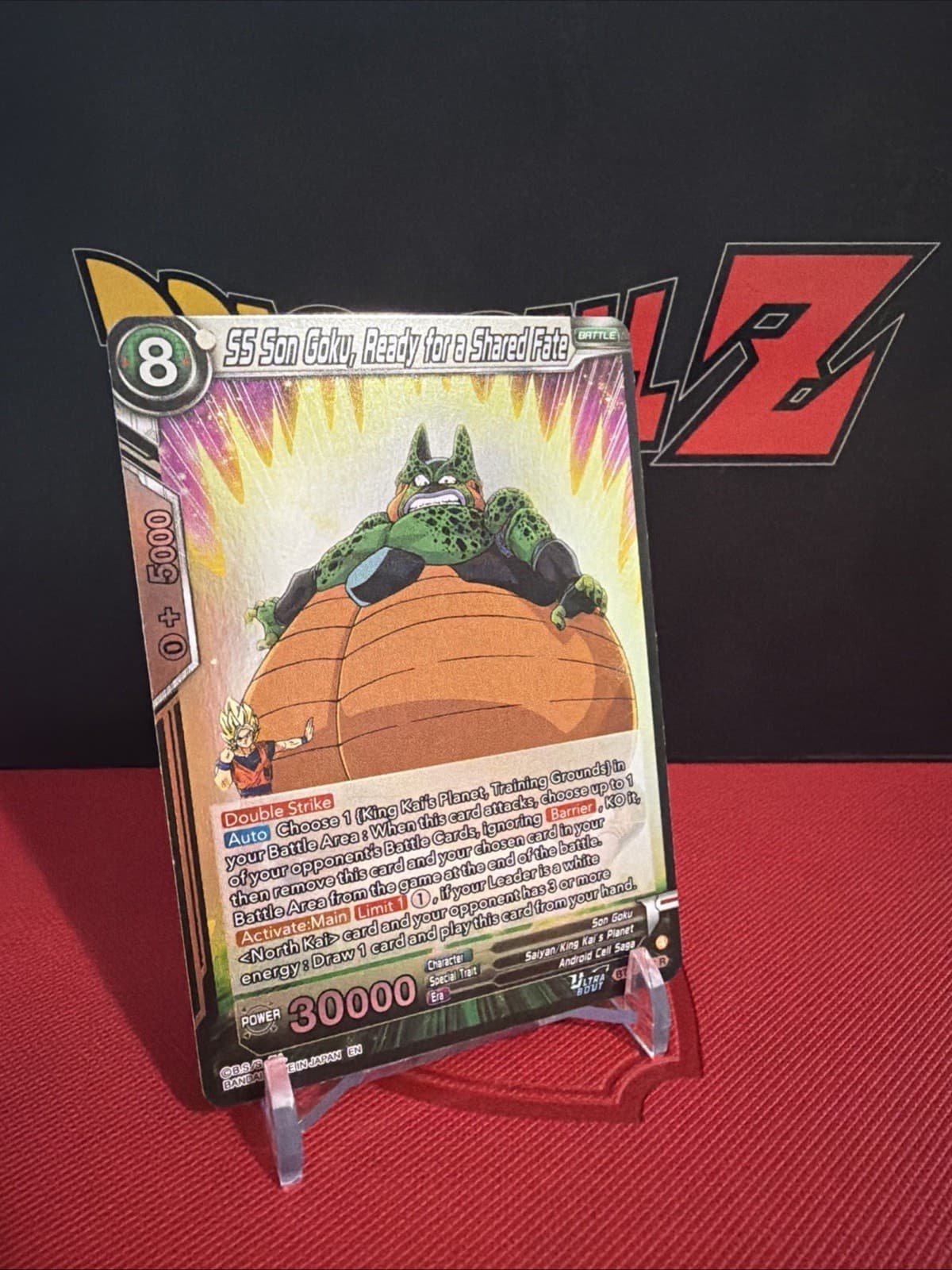 SS Son Goku, Ready for a Shared Fate BT30-121 Rare DBS Three Glorious Fighters - Thumbnail 2