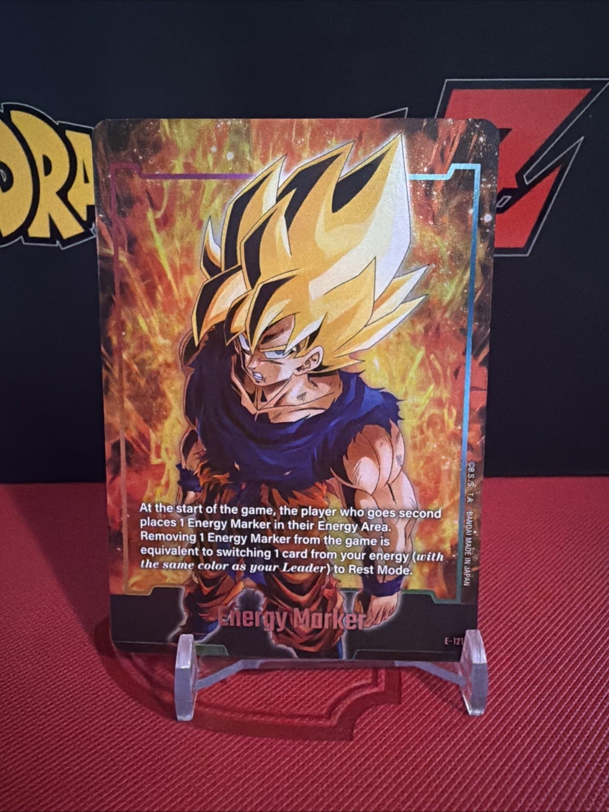 Energy Marker E-121 Dragon Ball Fusion World Card Game - Image 1