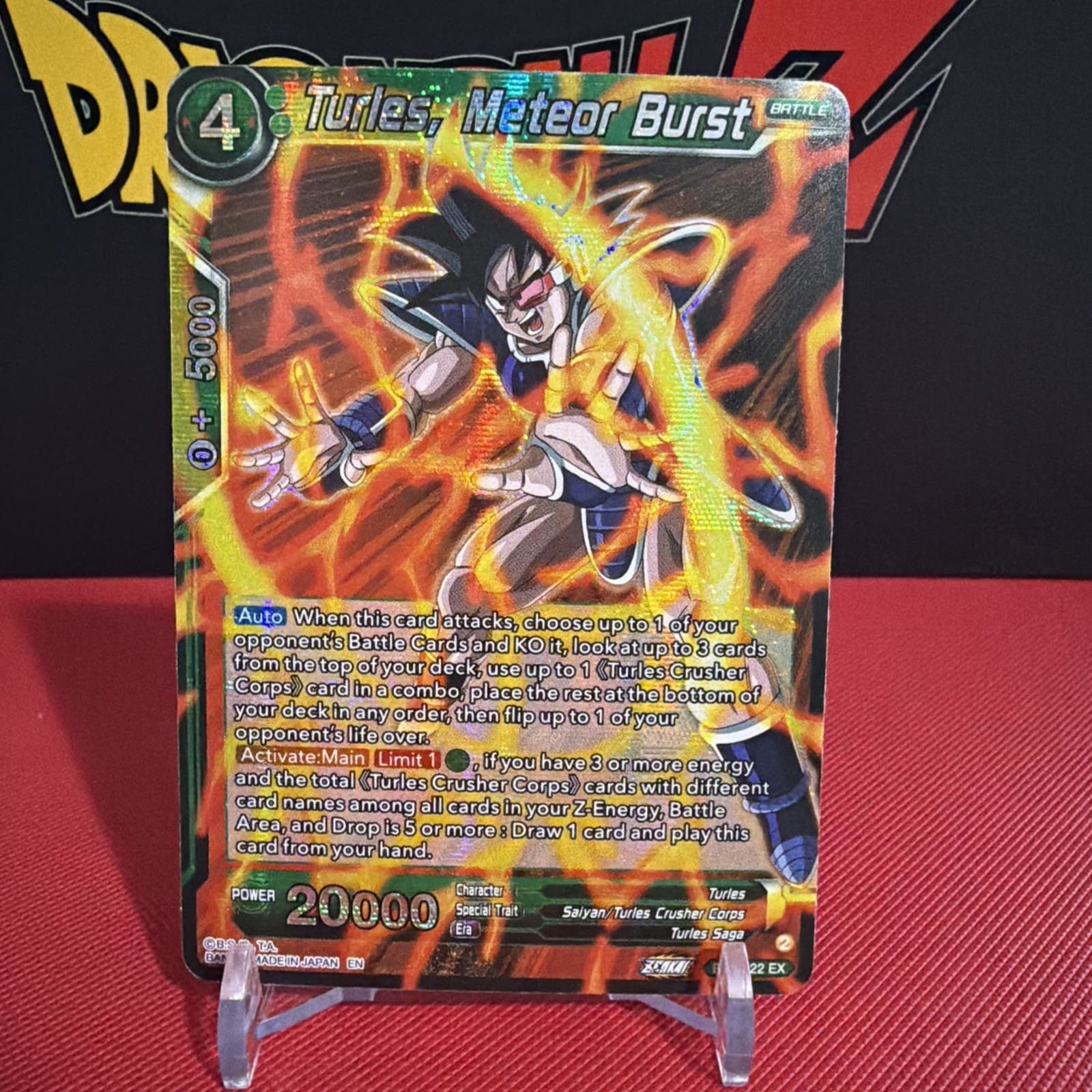 NM-Mint DBS:M Turles, Meteor Burst - EX23-22 - EX - Foil Expansion Set 23: Premi - Image 1