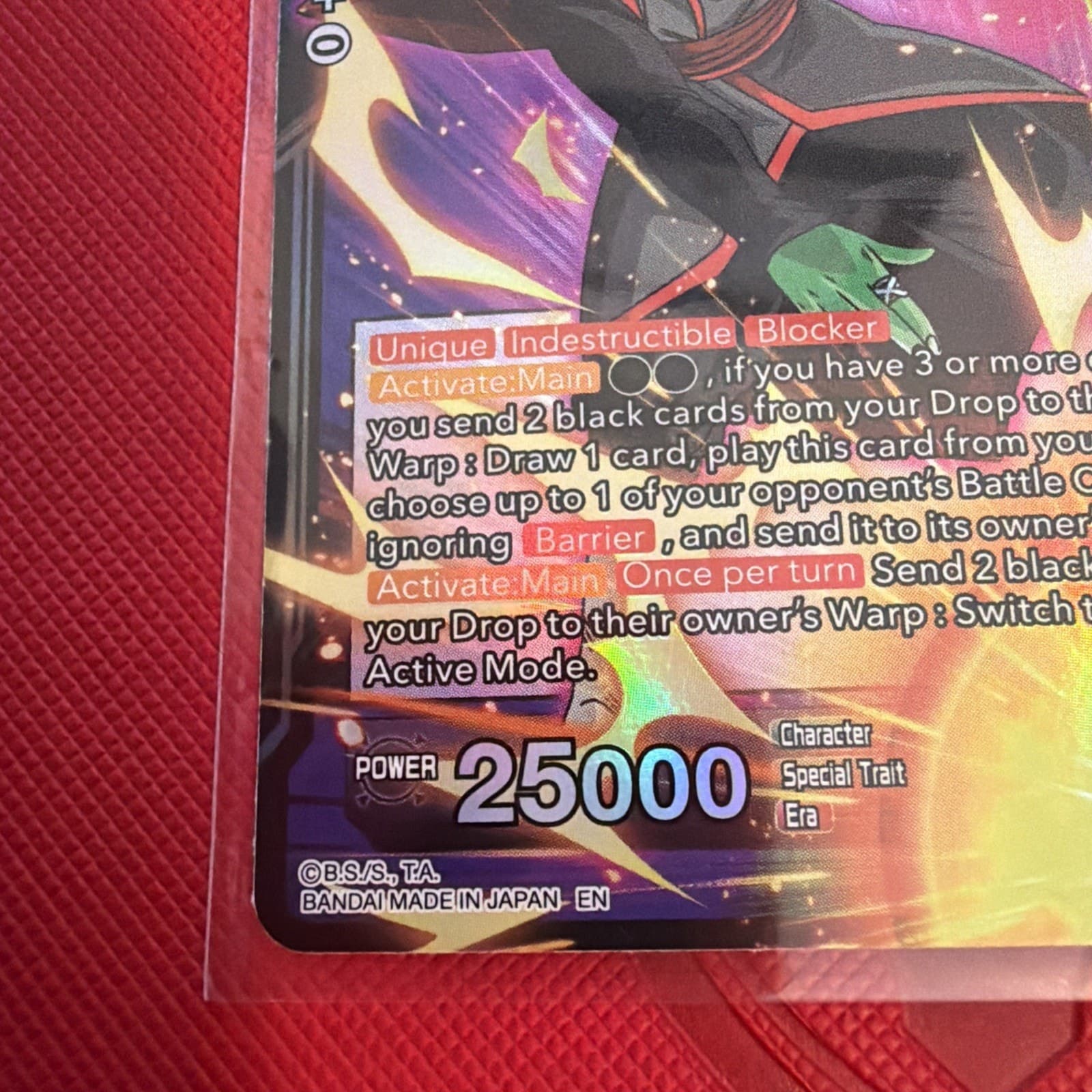 Fused Zamasu, Undying Absolute God BT29-100 SR Super Rare Fearsome Rivals - Thumbnail 3