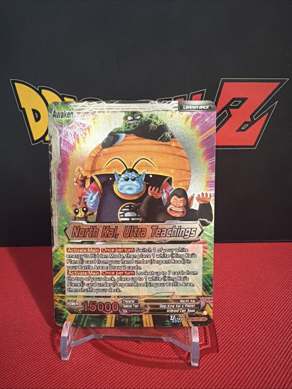 NORTH KAI, ULTRA TEACHINGS BT30-107 Three Glorious Fighters Dragon Ball Masters - Image 1