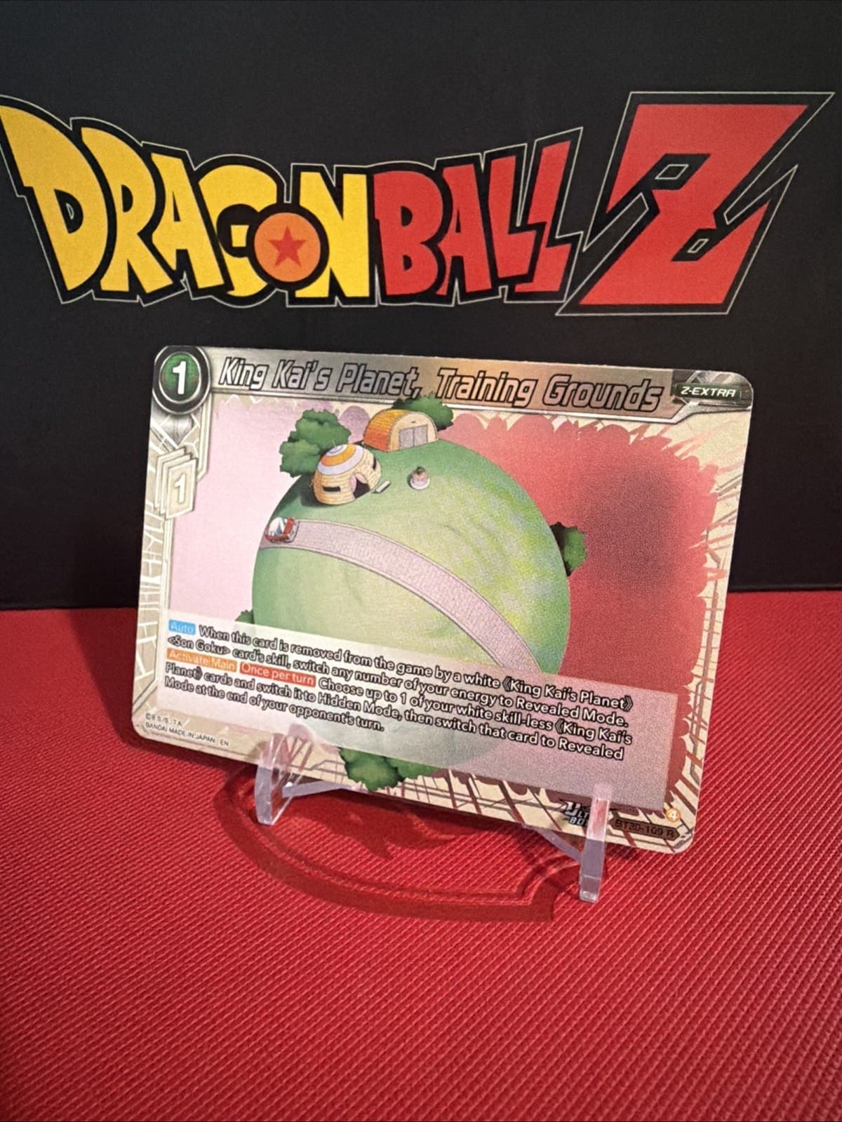 King Kai's Planet, Training Grounds BT30-109 Dragon Ball Three Glorious Fighters - Thumbnail 3